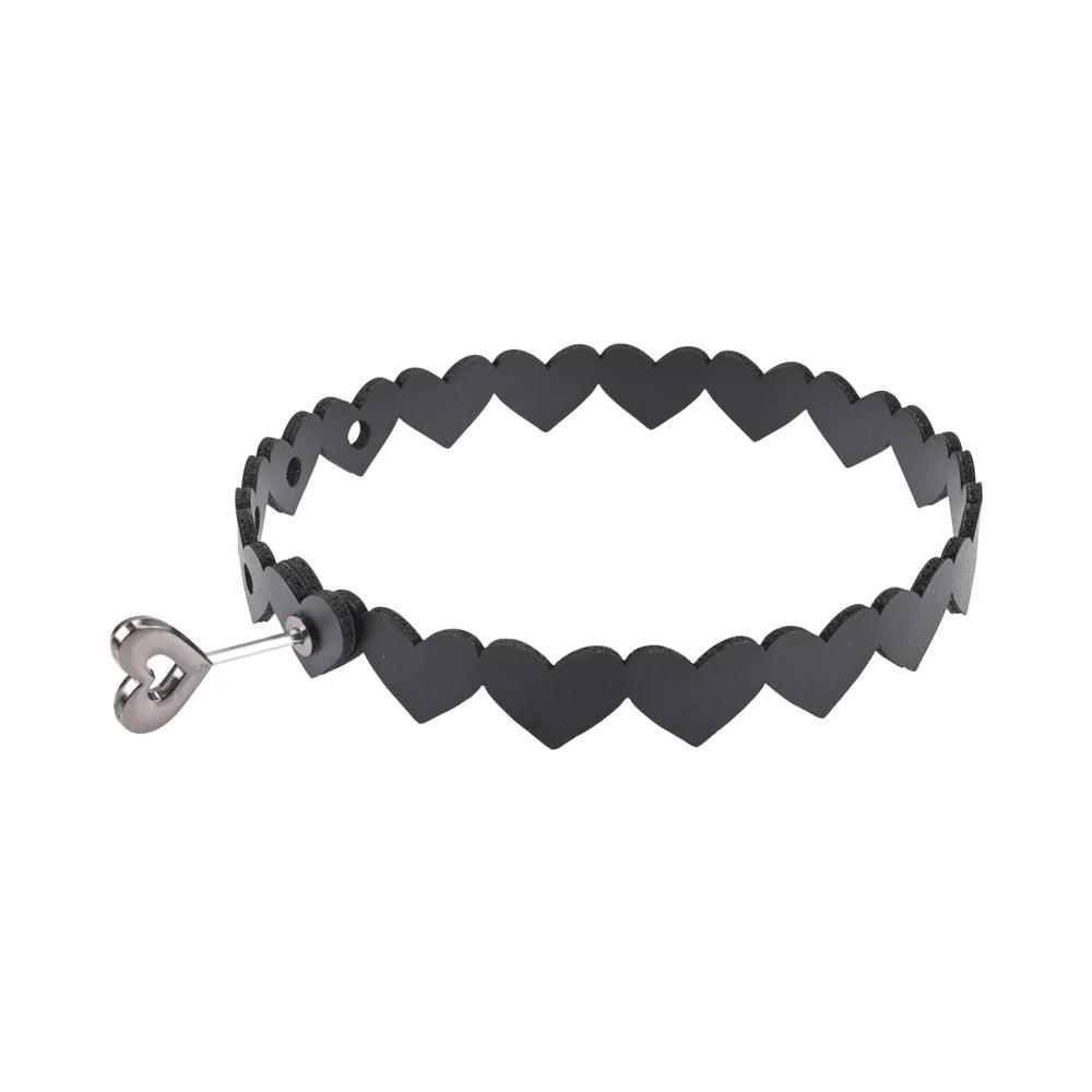 Sportsheets Sex & Mischief Heart Day Collar - Buy At Luxury Toy X - Free 3-Day Shipping