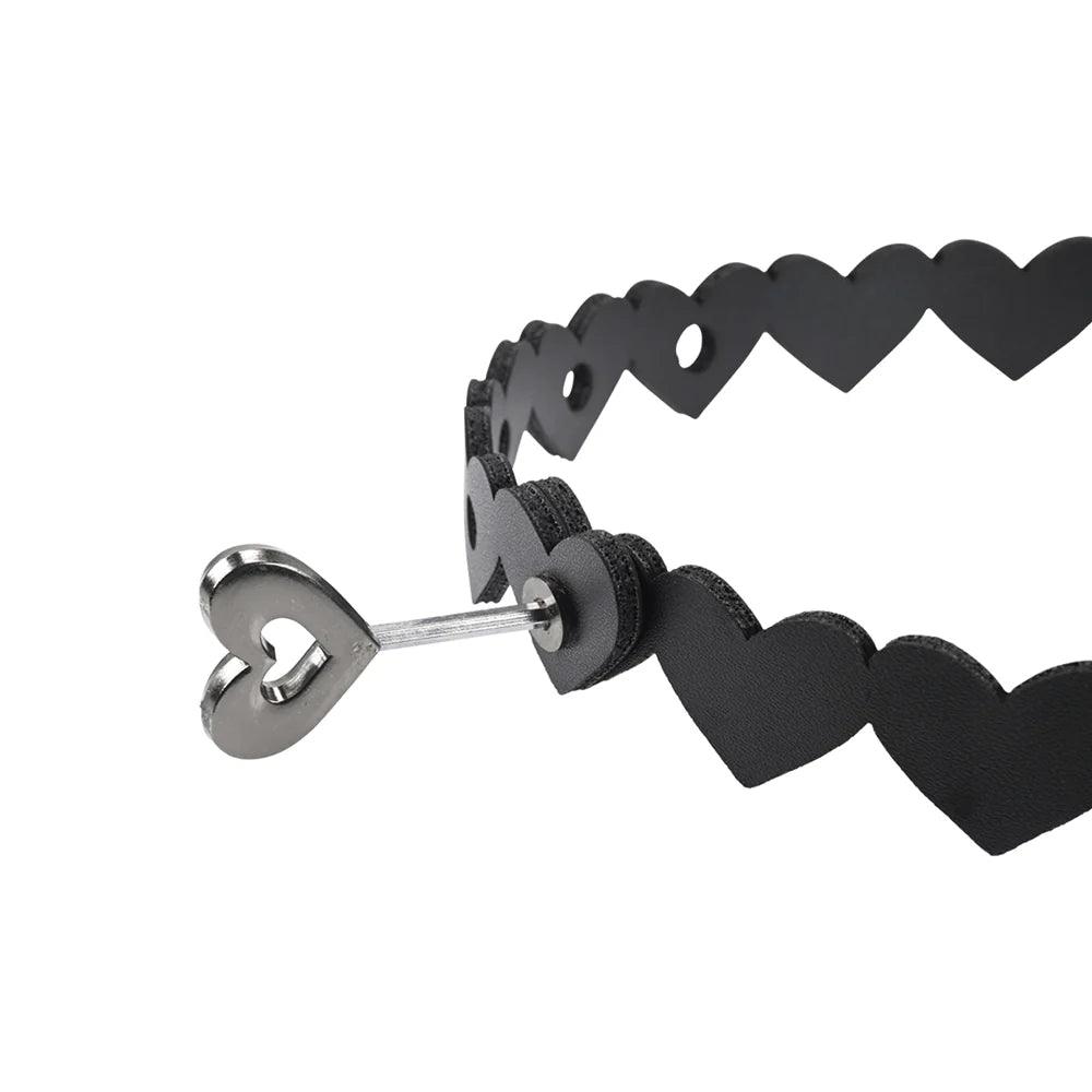 Sportsheets Sex & Mischief Heart Day Collar - Buy At Luxury Toy X - Free 3-Day Shipping