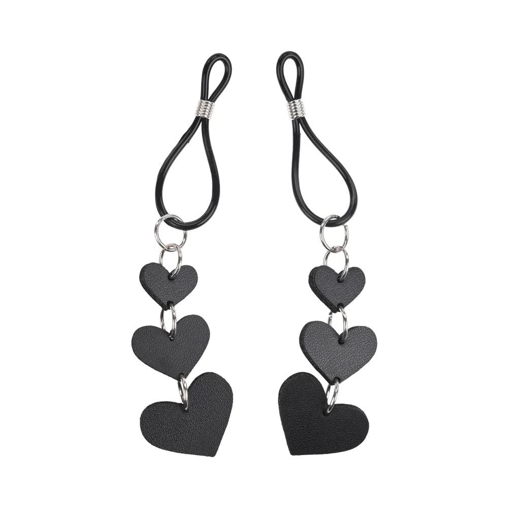 Sportsheets Sex & Mischief Heart Nipple Ties - Buy At Luxury Toy X - Free 3-Day Shipping
