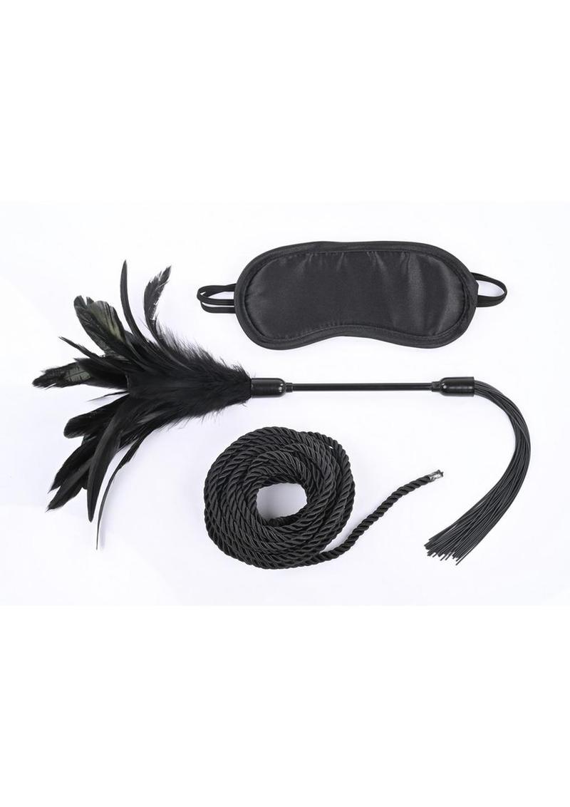 Sportsheets Sex & Mischief Shadow Tie and Tickle Kit - Buy At Luxury Toy X - Free 3-Day Shipping