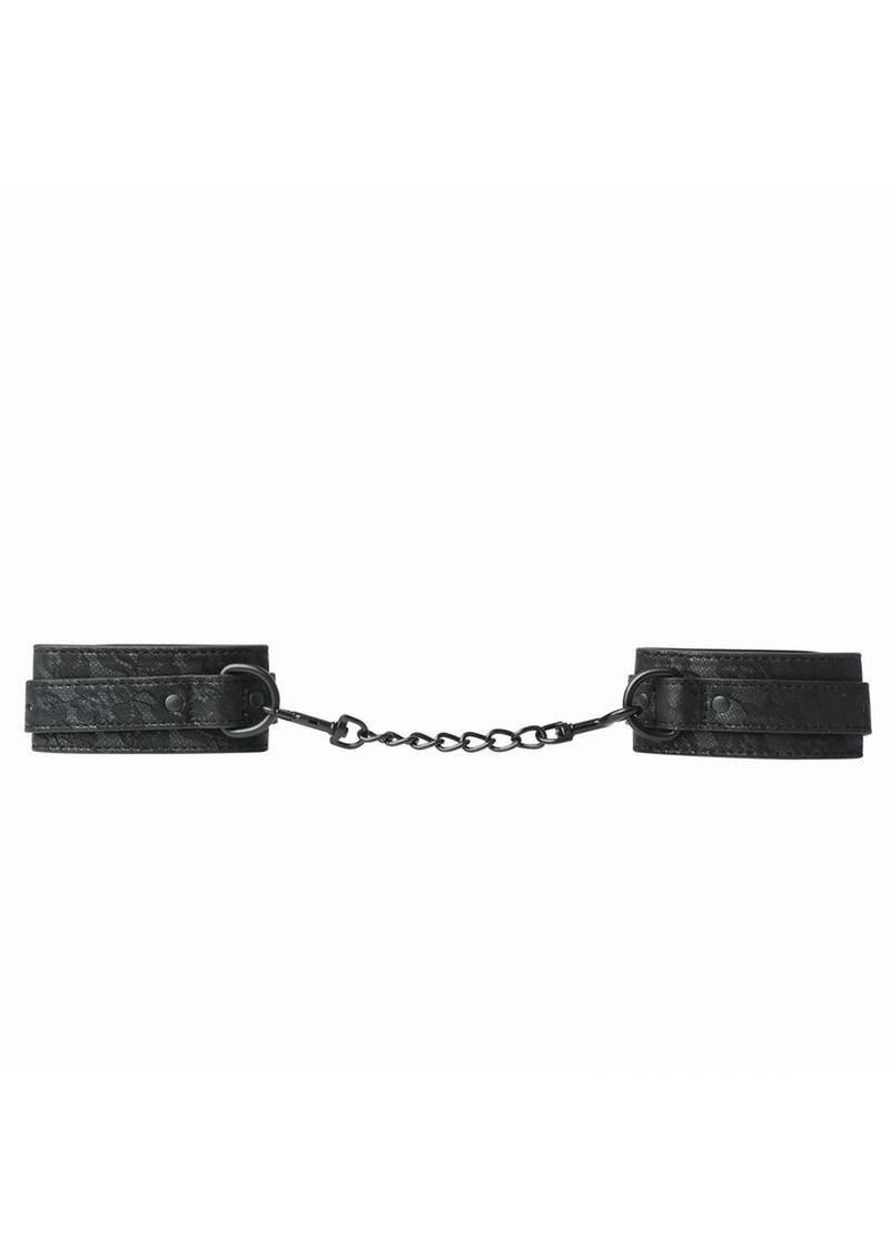 Sportsheets Sincerely Lace Adjustable Wrist Cuffs with Removable Chain - Buy At Luxury Toy X - Free 3-Day Shipping