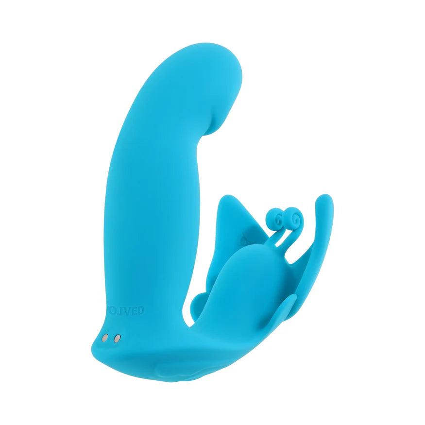 Spread Your Wings Rechargeable Silicone Multi Vibrator - Buy At Luxury Toy X - Free 3-Day Shipping