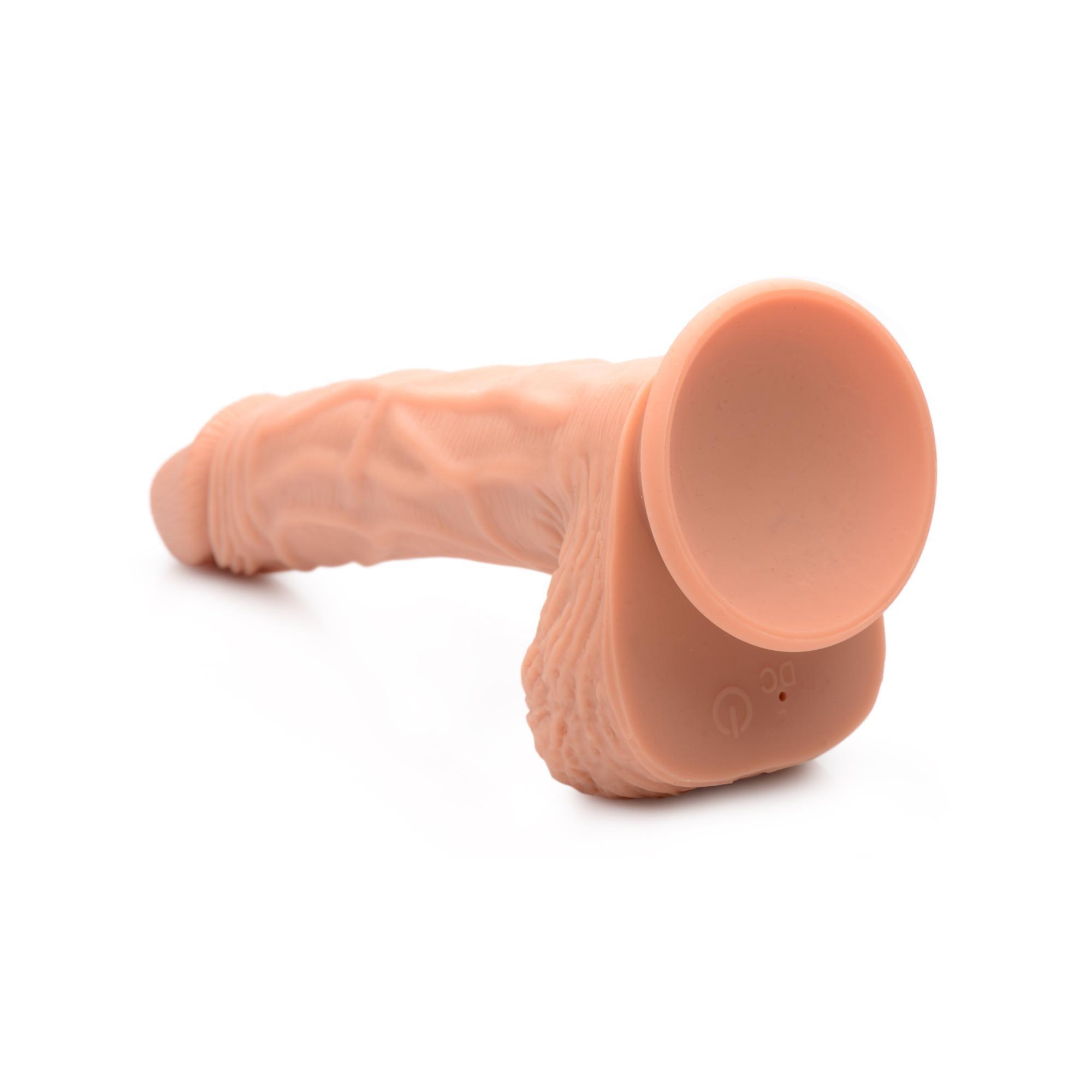 Strap U 10X Groove Harness with Vibrating and Rotating Silicone Dildo - Buy At Luxury Toy X - Free 3-Day Shipping