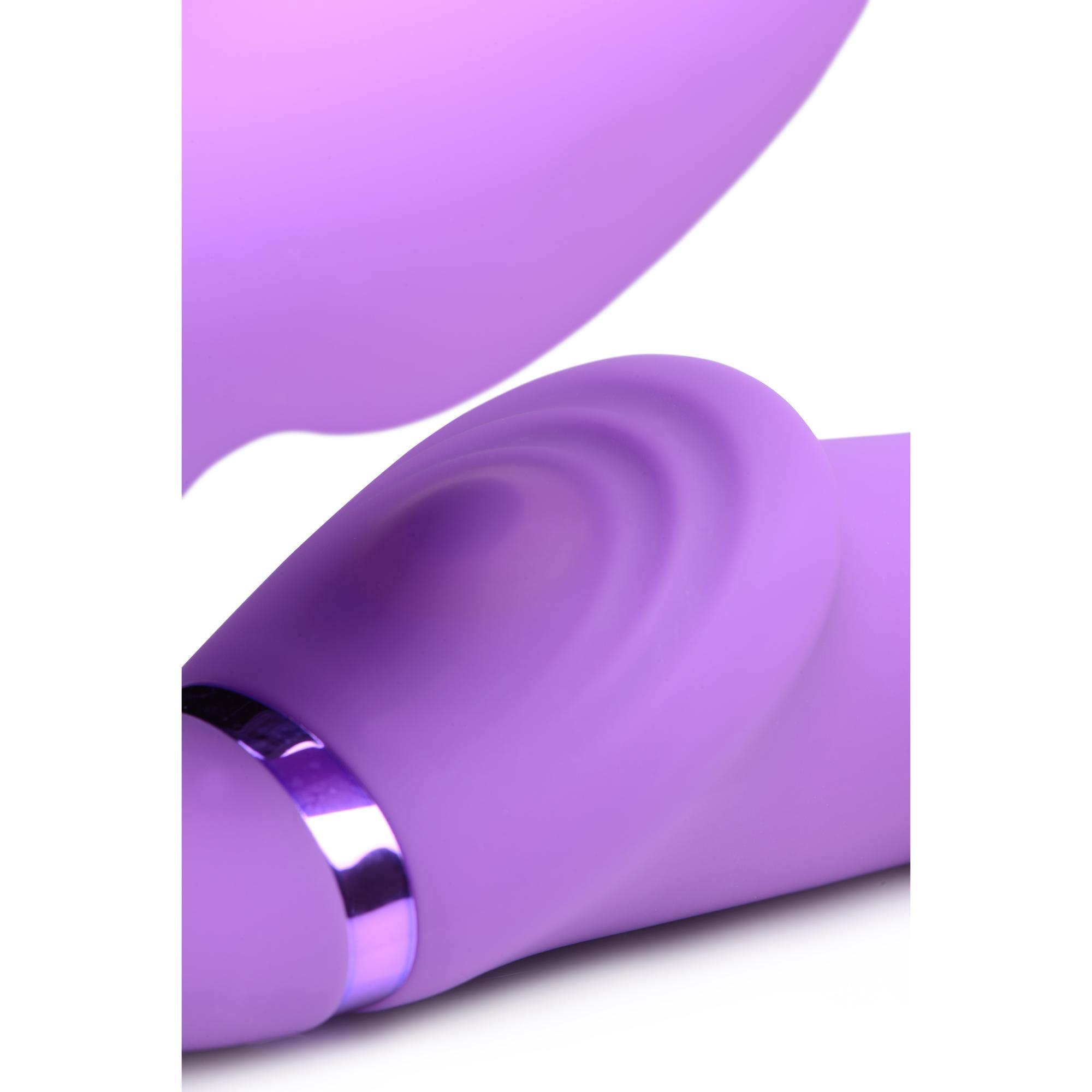 Strap U Ergo-Fit G-Pulse Silicone Rechargeable 10X Dual Dildo Strapless Strap-On with Remote Control - Buy At Luxury Toy X - Free 3-Day Shipping