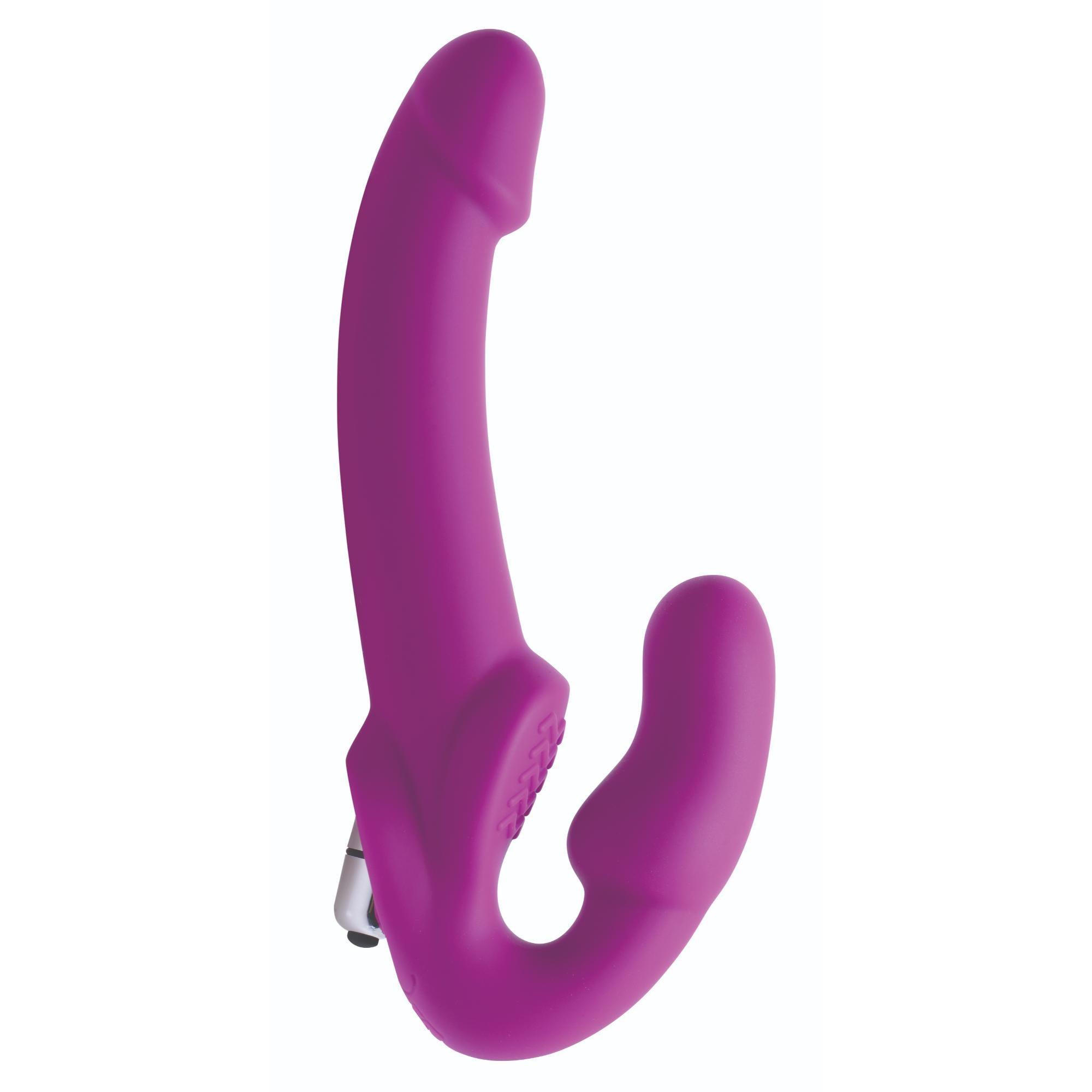 Strap U Evoke Vibrating Strapless Silicone Strap On Dildo - Buy At Luxury Toy X - Free 3-Day Shipping
