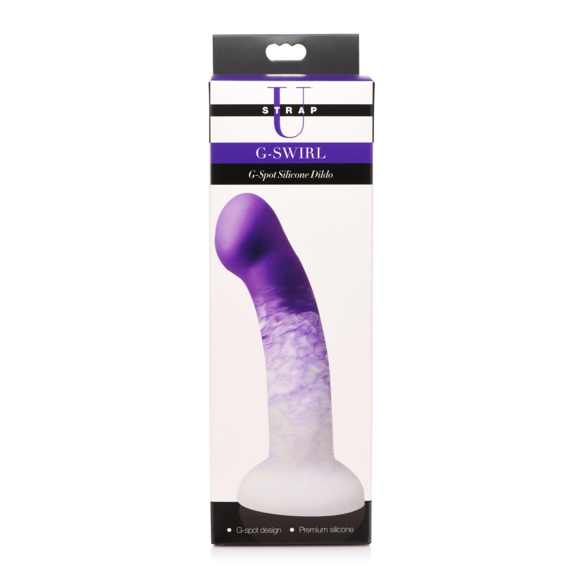 Strap U G-Swirl G-Spot Silicone Dildo - Buy At Luxury Toy X - Free 3-Day Shipping
