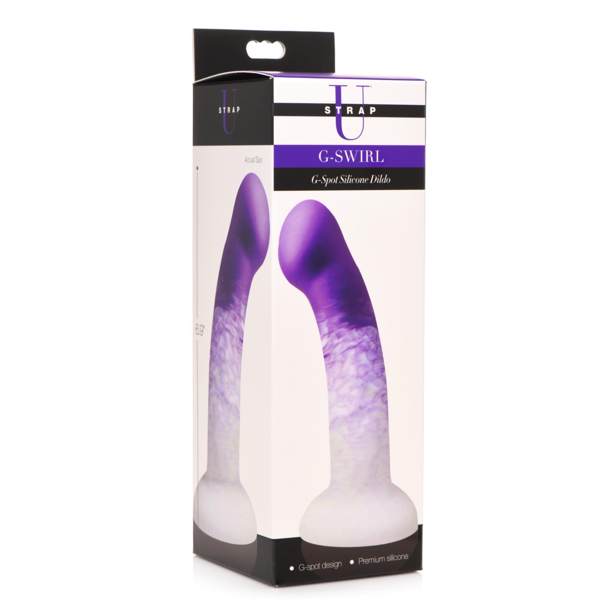 Strap U G-Swirl G-Spot Silicone Dildo - Buy At Luxury Toy X - Free 3-Day Shipping