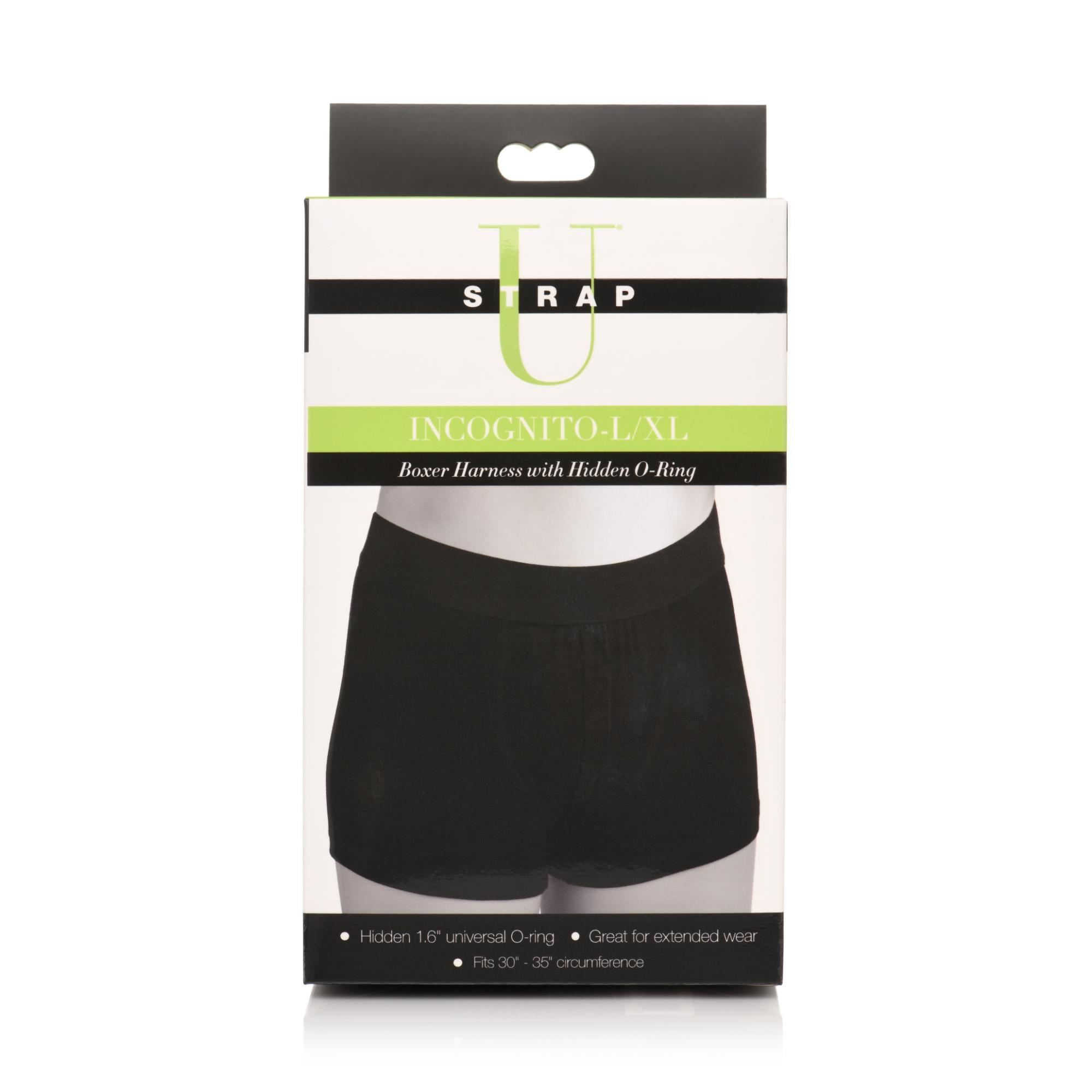Strap U Incognito Boxer Harness w/ Hidden O-Ring - Buy At Luxury Toy X - Free 3-Day Shipping