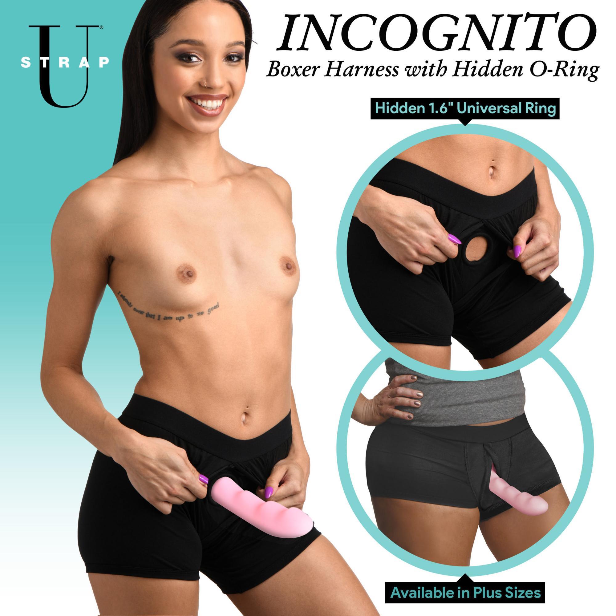 Strap U Incognito Boxer Harness w/ Hidden O-Ring - Buy At Luxury Toy X - Free 3-Day Shipping