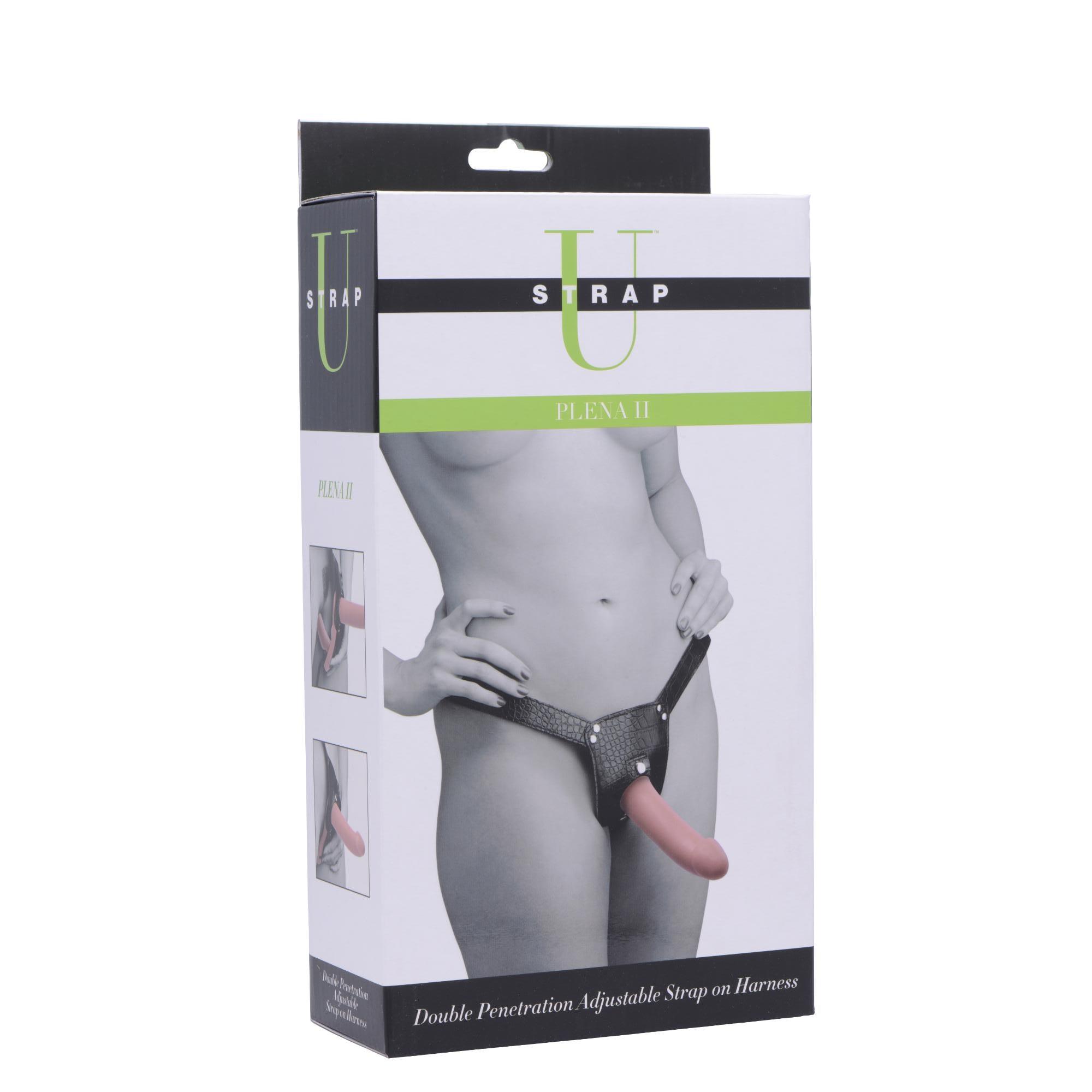 Strap U Plena II Double Penetration Adjustable Strap on Harness - Buy At Luxury Toy X - Free 3-Day Shipping