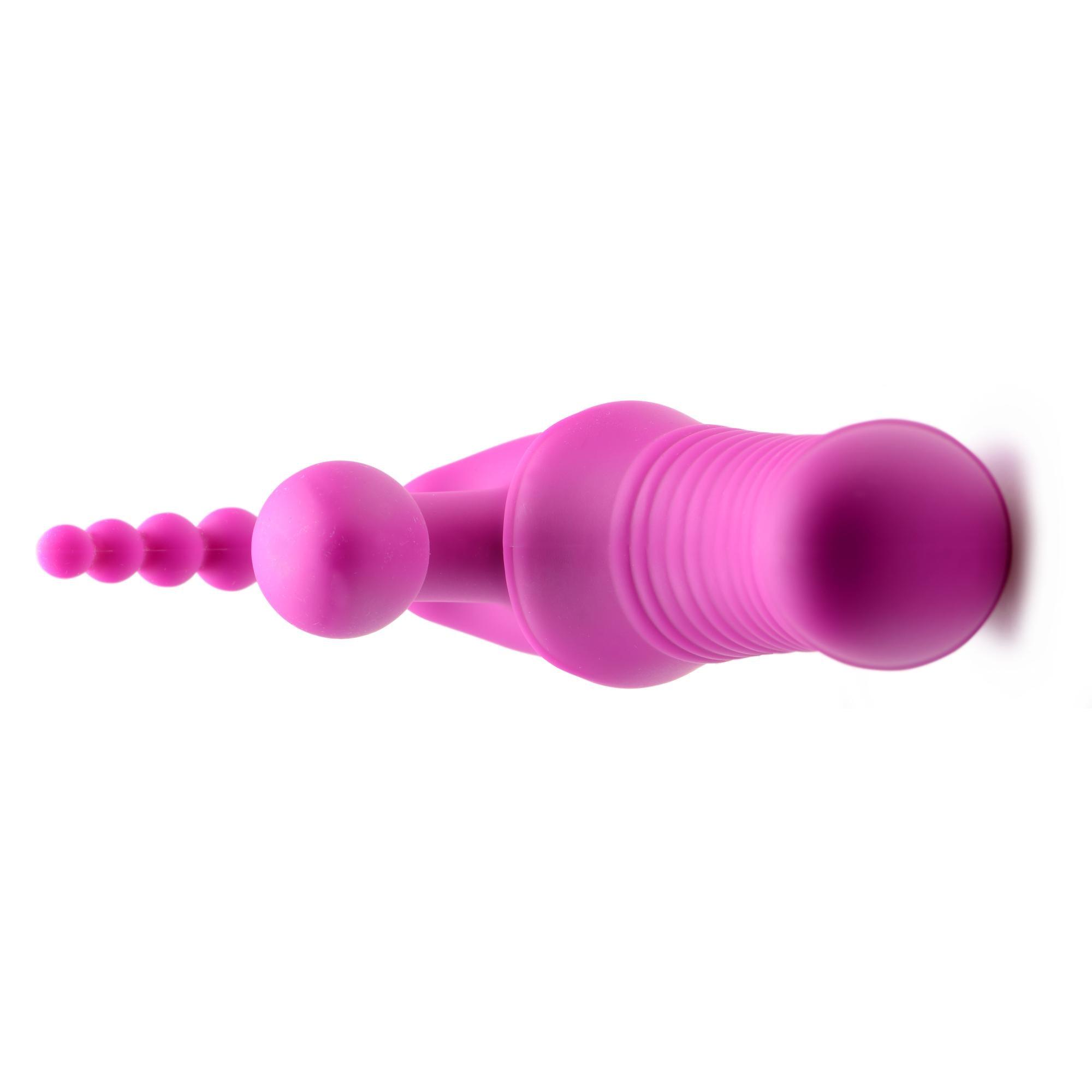Strap U Regal Rider Vibrating Silicone Strapless Strap On Triple G Dildo - Buy At Luxury Toy X - Free 3-Day Shipping