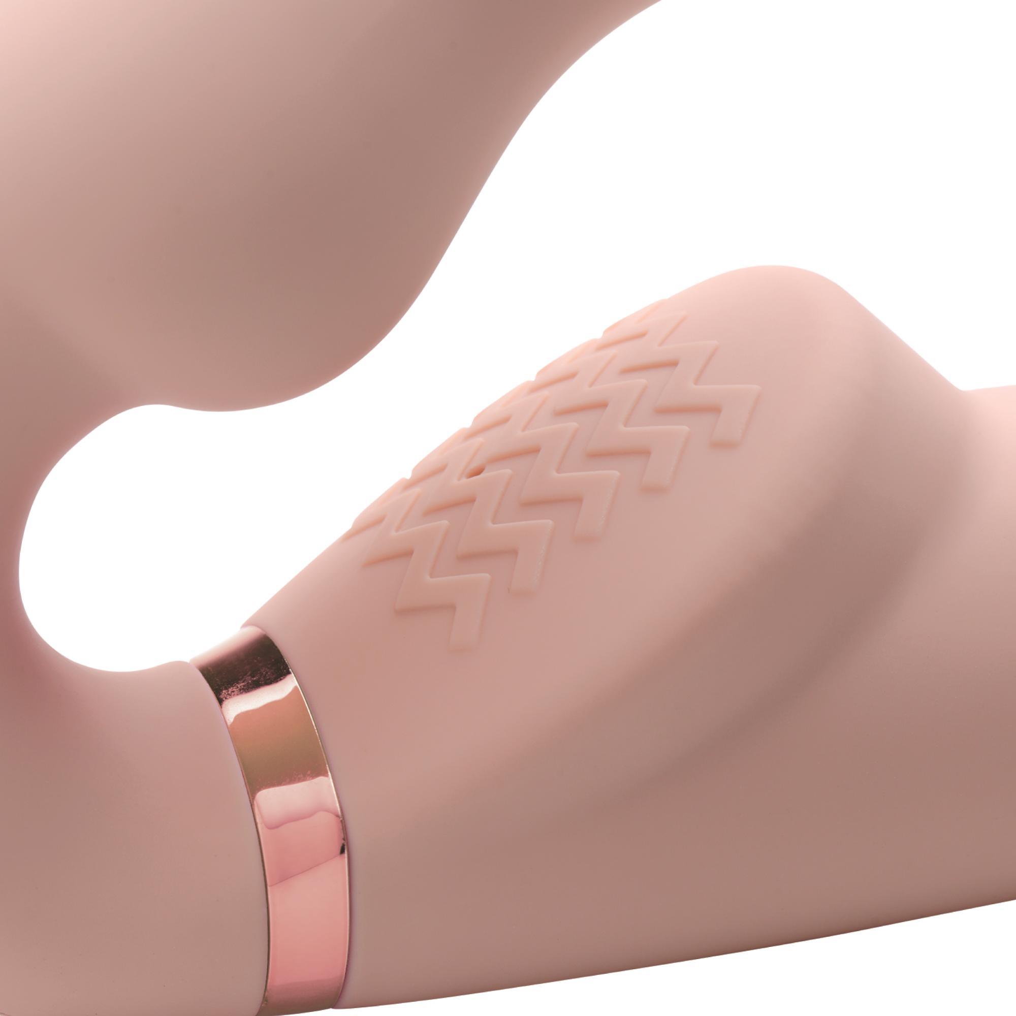 Strap U Remote Control Inflatable Vibrating Silicone Ergo Fit Strapless Strap-On - Buy At Luxury Toy X - Free 3-Day Shipping