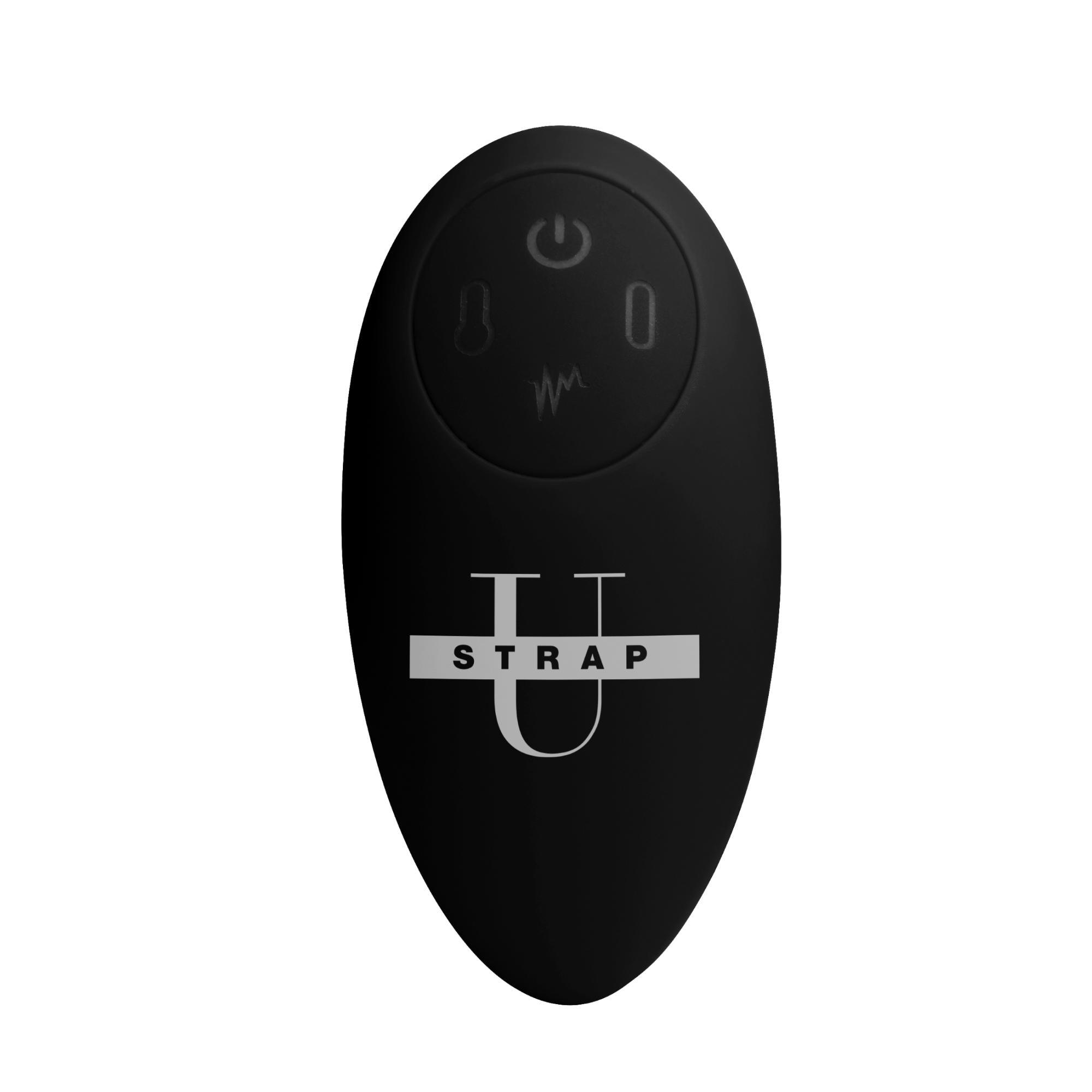 Strap U Remote Control Inflatable Vibrating Silicone Ergo Fit Strapless Strap-On - Buy At Luxury Toy X - Free 3-Day Shipping