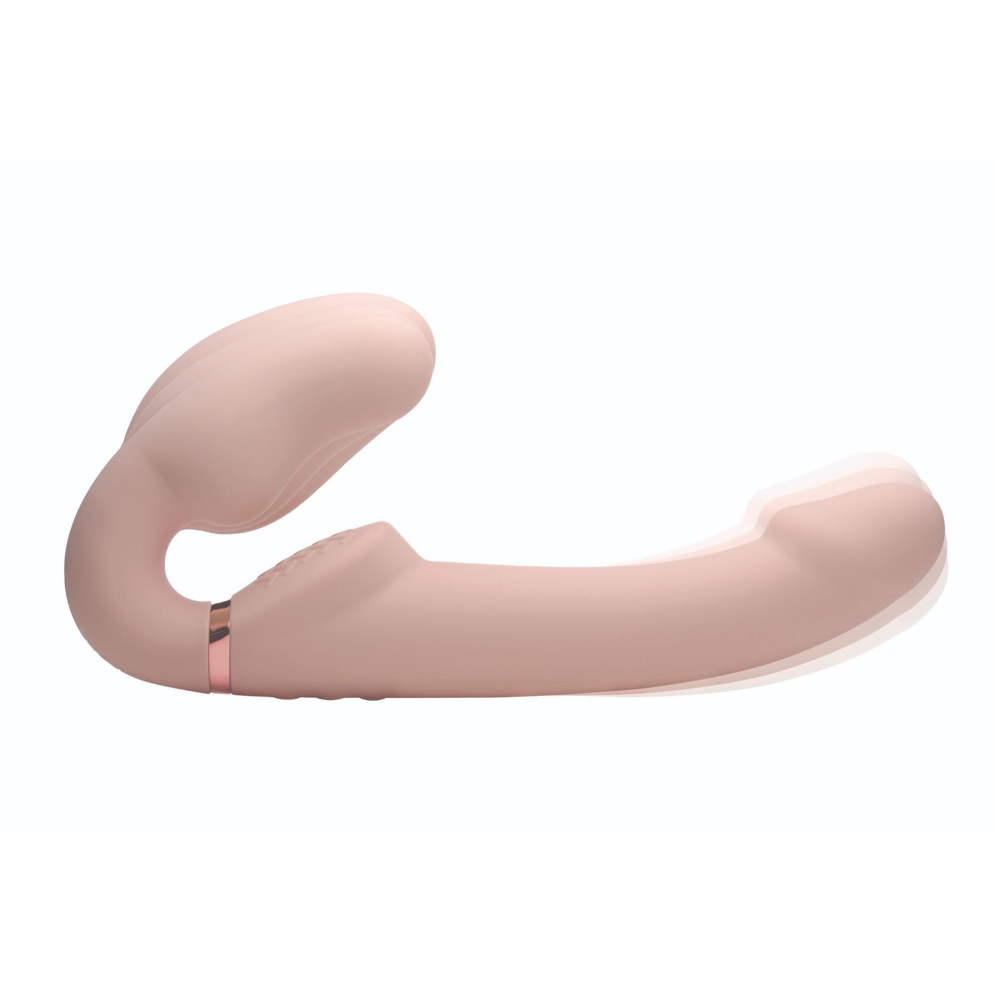 Strap U Remote Control Inflatable Vibrating Silicone Ergo Fit Strapless Strap-On - Buy At Luxury Toy X - Free 3-Day Shipping
