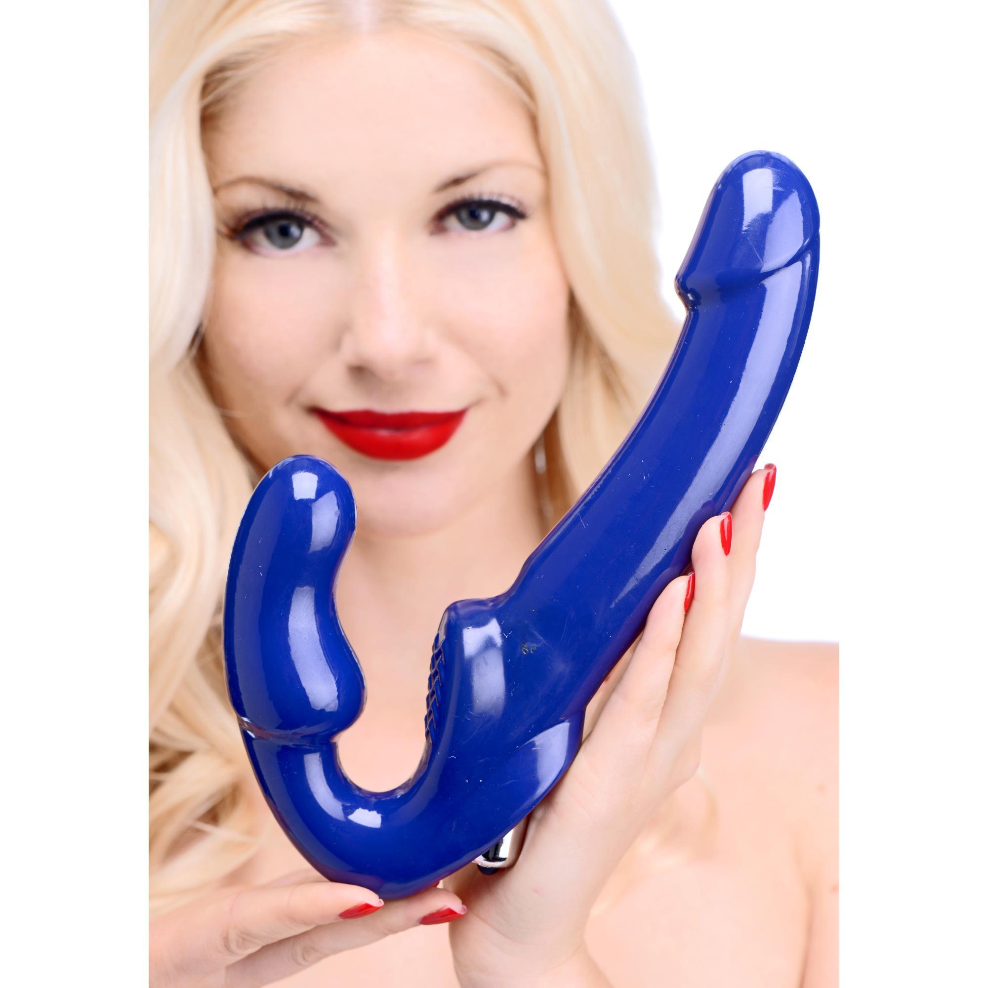 Strap U Revolver II Vibrating Strapless Strap On Dildo - Buy At Luxury Toy X - Free 3-Day Shipping