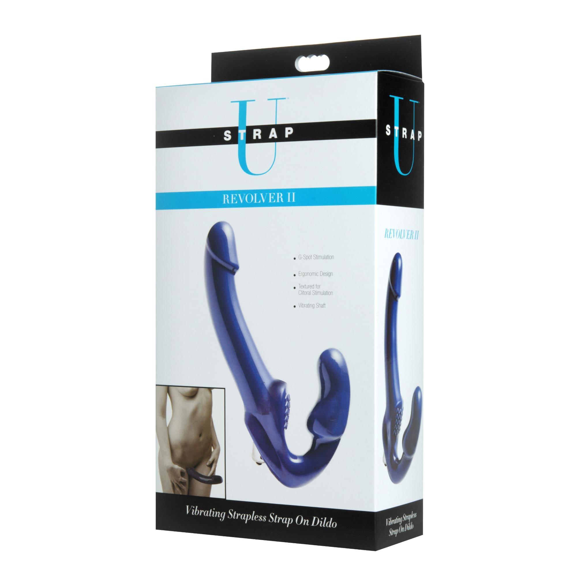 Strap U Revolver II Vibrating Strapless Strap On Dildo - Buy At Luxury Toy X - Free 3-Day Shipping