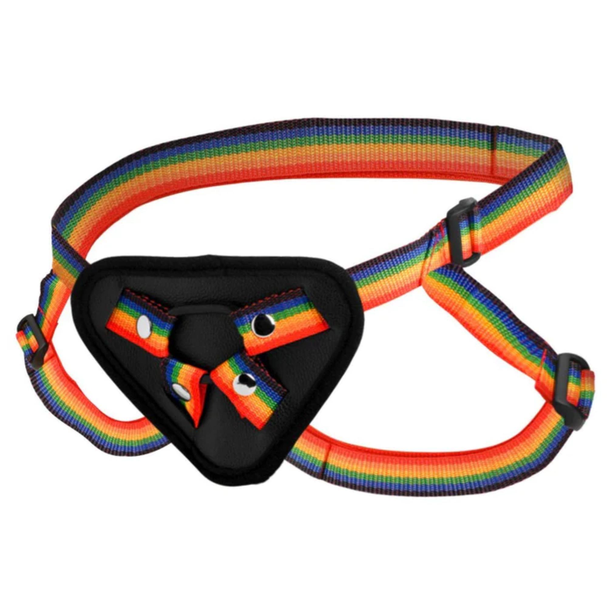 Strap U Ride the Rainbow Universal Rainbow Strap-On Harness - Buy At Luxury Toy X - Free 3-Day Shipping