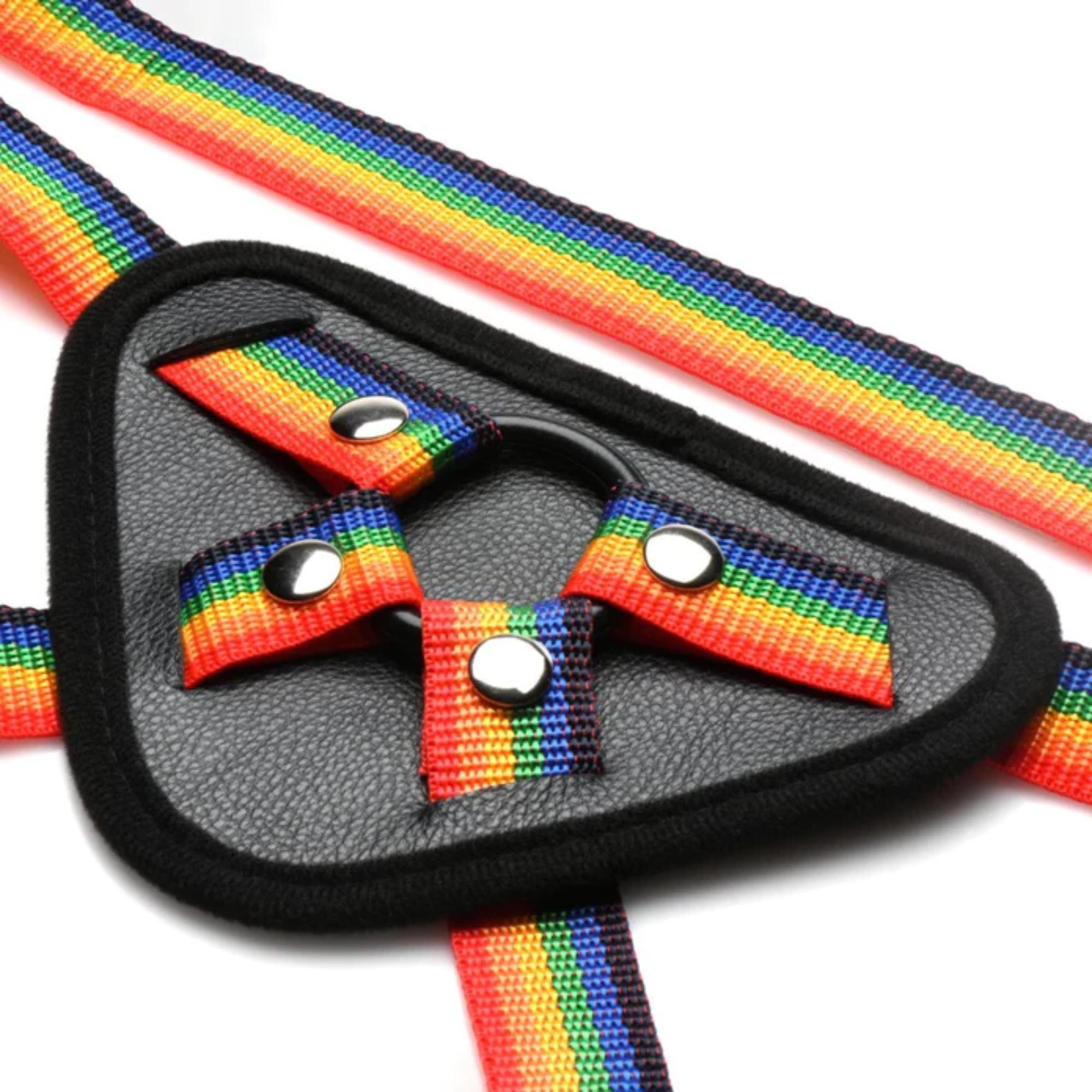 Strap U Ride the Rainbow Universal Rainbow Strap-On Harness - Buy At Luxury Toy X - Free 3-Day Shipping