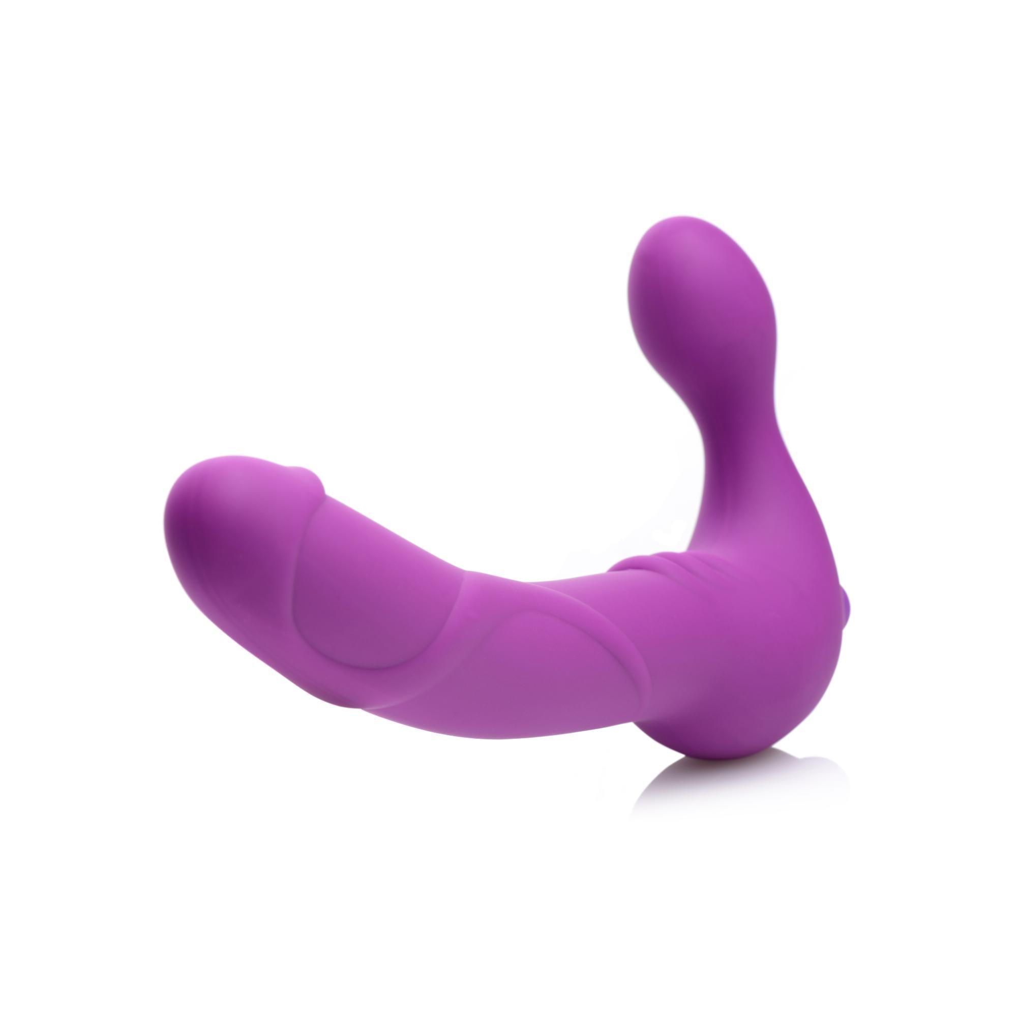 Strap U Royal Revolver Vibrating Strapless Silicone Strap On Dildo - Buy At Luxury Toy X - Free 3-Day Shipping