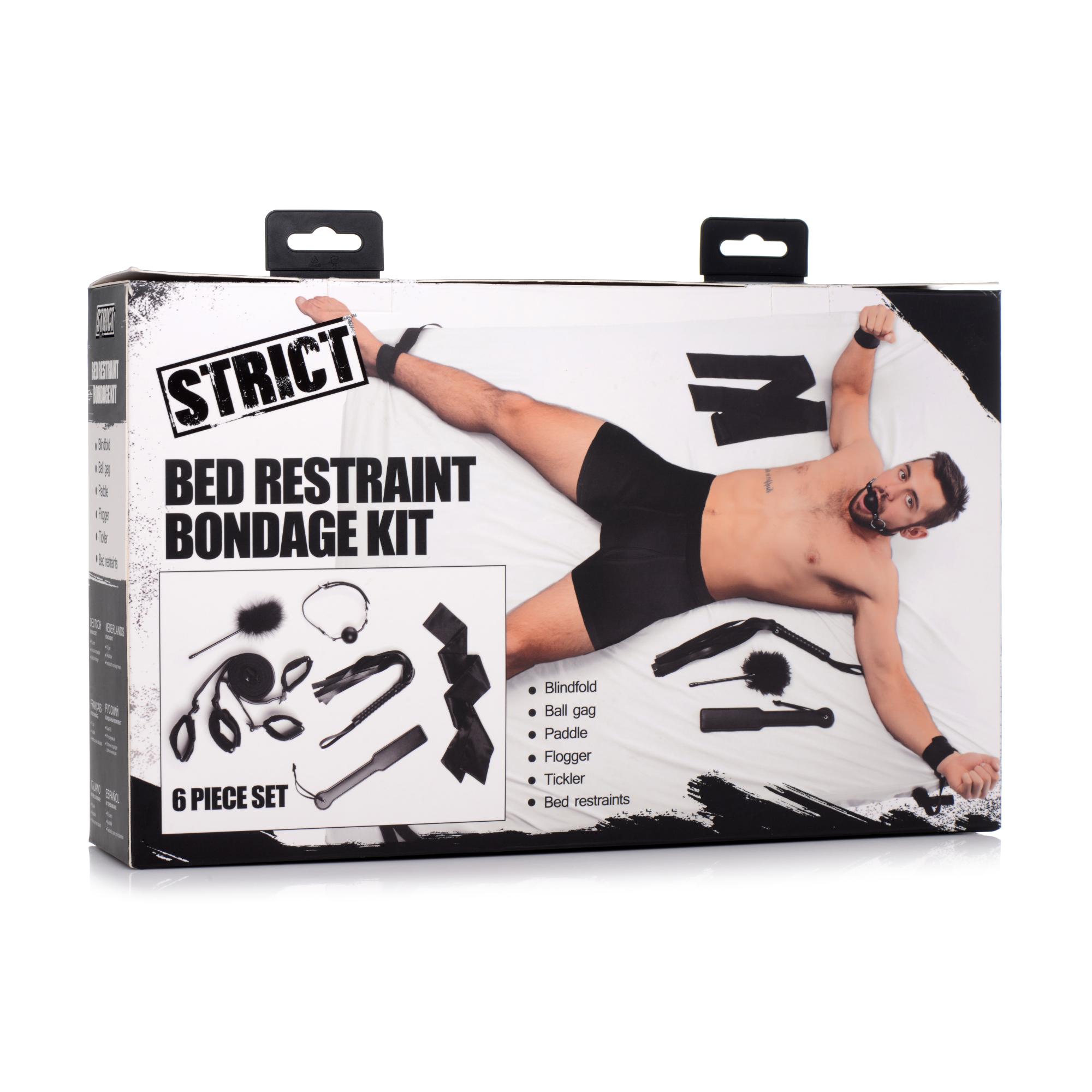 STRICT Bed Restraint Bondage Kit - Buy At Luxury Toy X - Free 3-Day Shipping