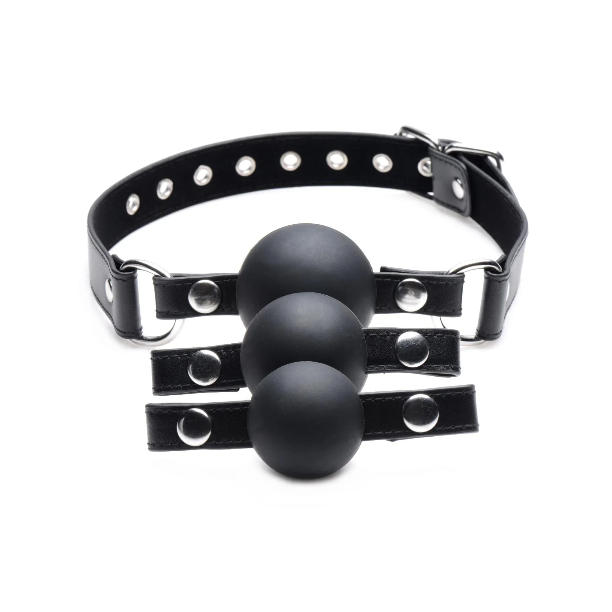 STRICT Interchangeable Silicone Ball Gag Set - Buy At Luxury Toy X - Free 3-Day Shipping