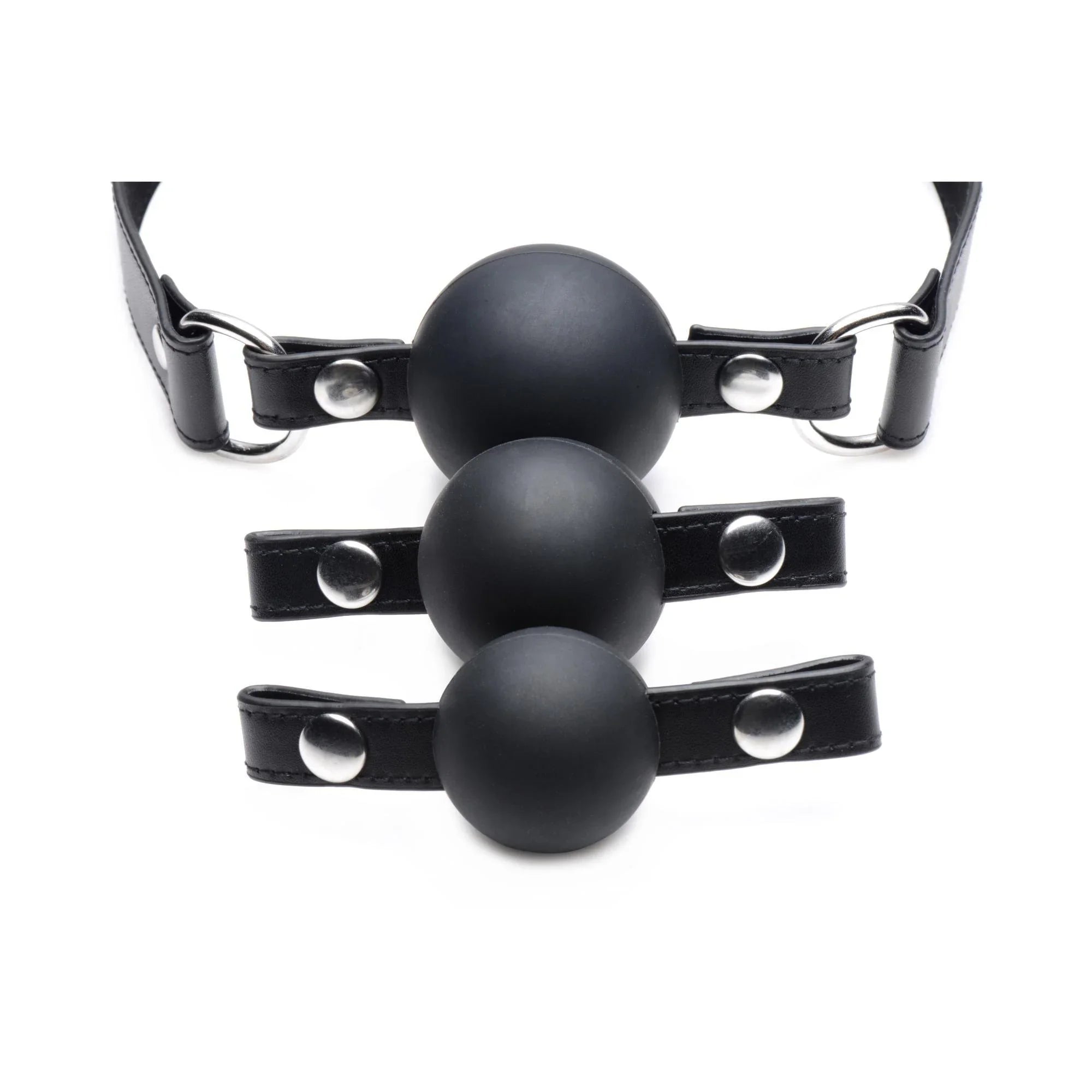 STRICT Interchangeable Silicone Ball Gag Set - Buy At Luxury Toy X - Free 3-Day Shipping