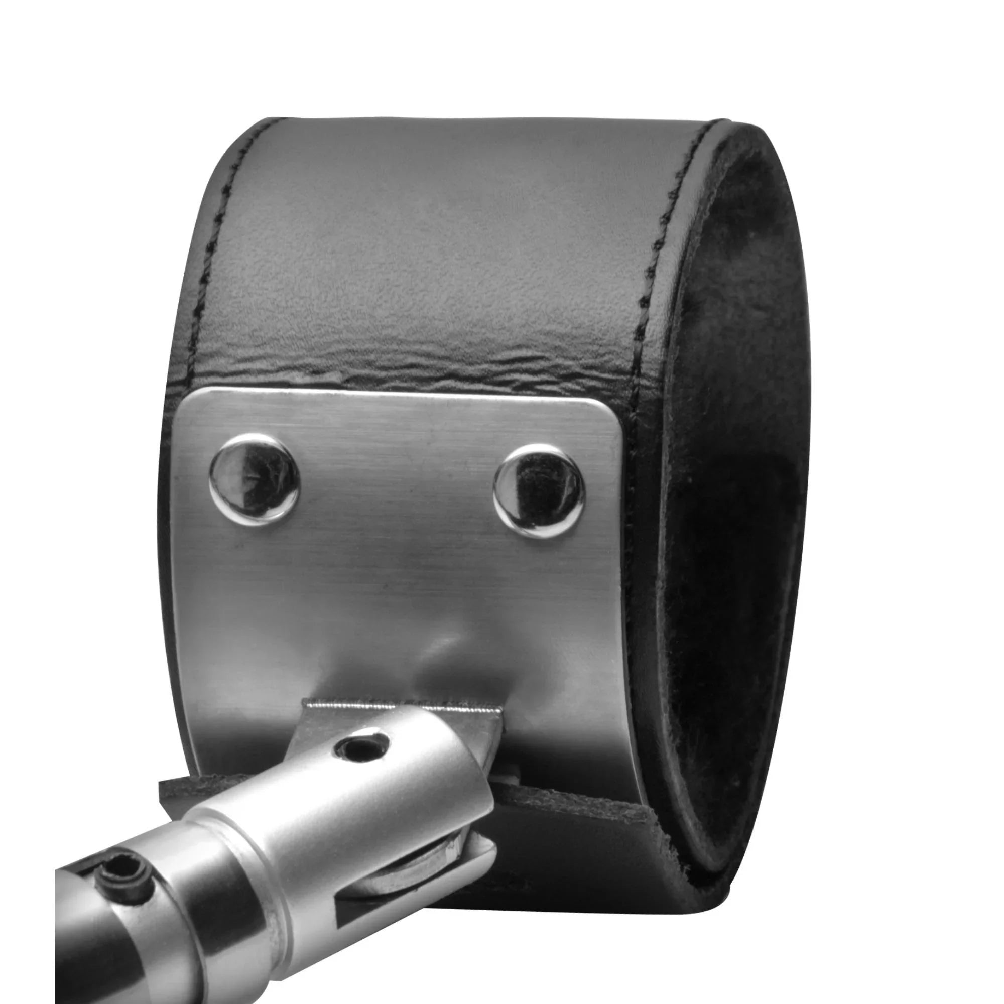 Strict Leather Adjustable Swiveling Spreader Bar with Leather Cuffs - Buy At Luxury Toy X - Free 3-Day Shipping