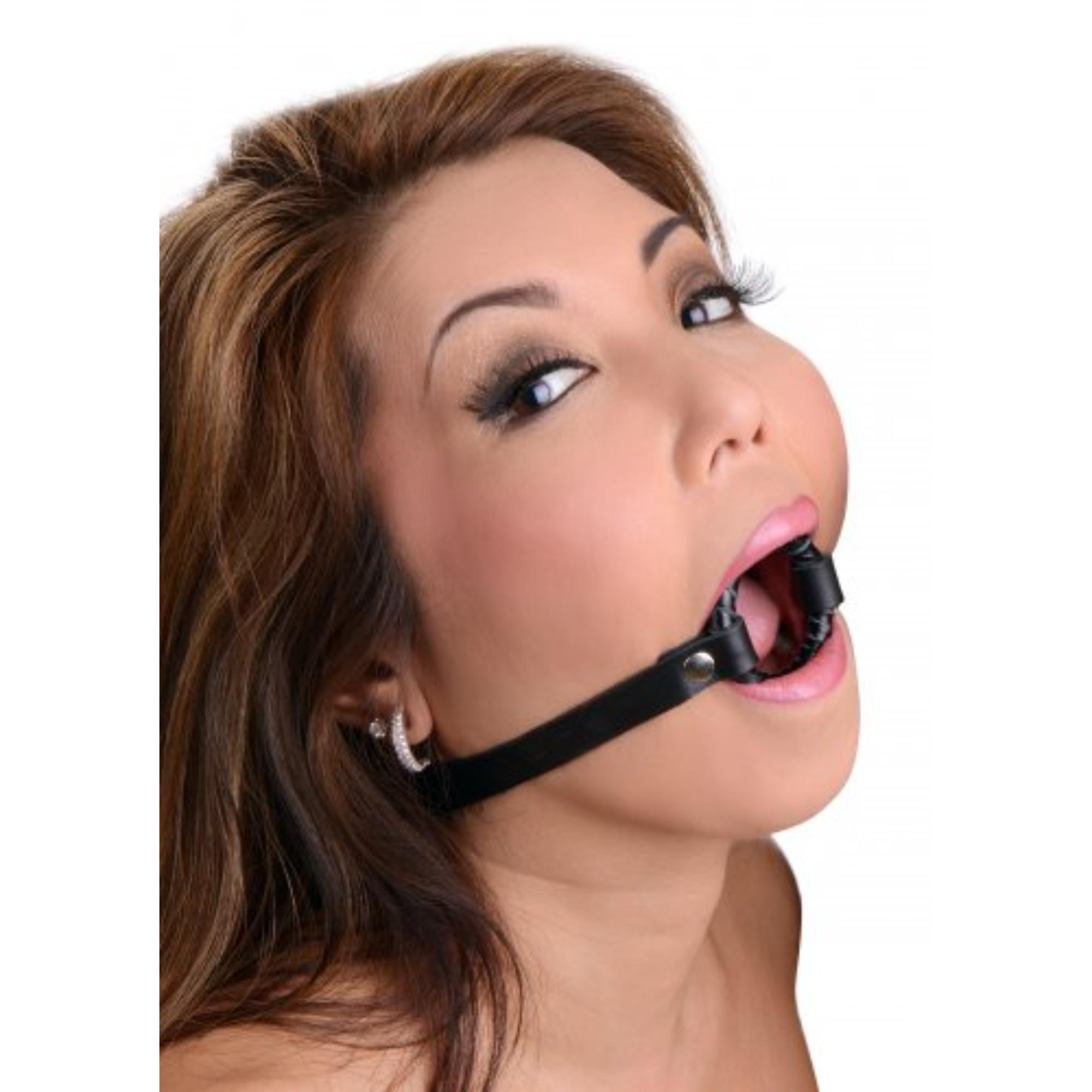 Strict Leather Ring Gag - Buy At Luxury Toy X - Free 3-Day Shipping
