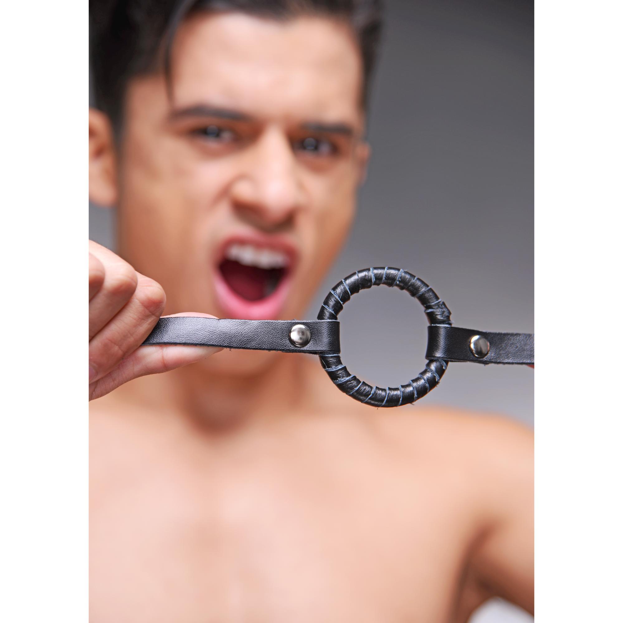 Strict Leather Ring Gag - Buy At Luxury Toy X - Free 3-Day Shipping