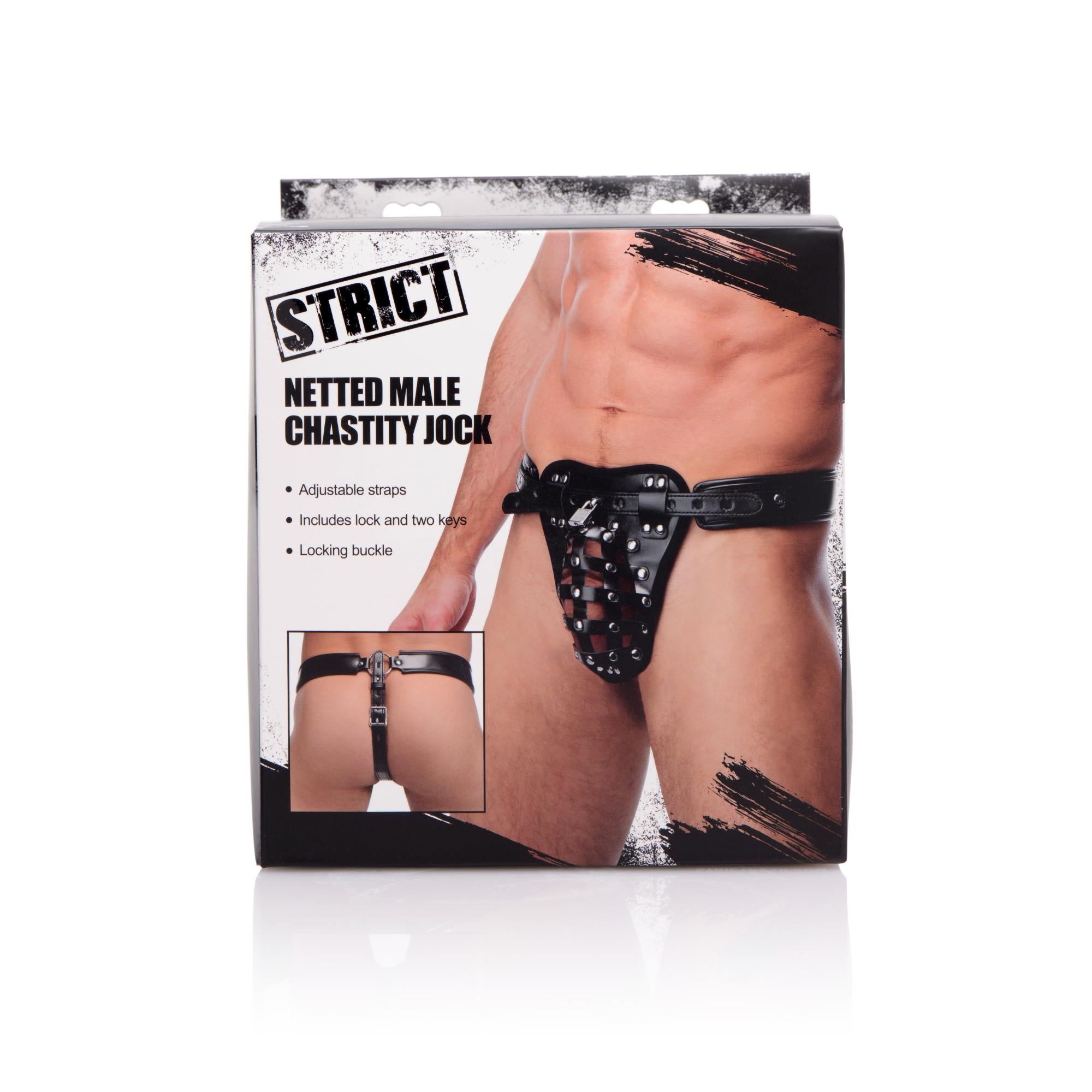 STRICT Safety Net Male Chastity Belt - Buy At Luxury Toy X - Free 3-Day Shipping