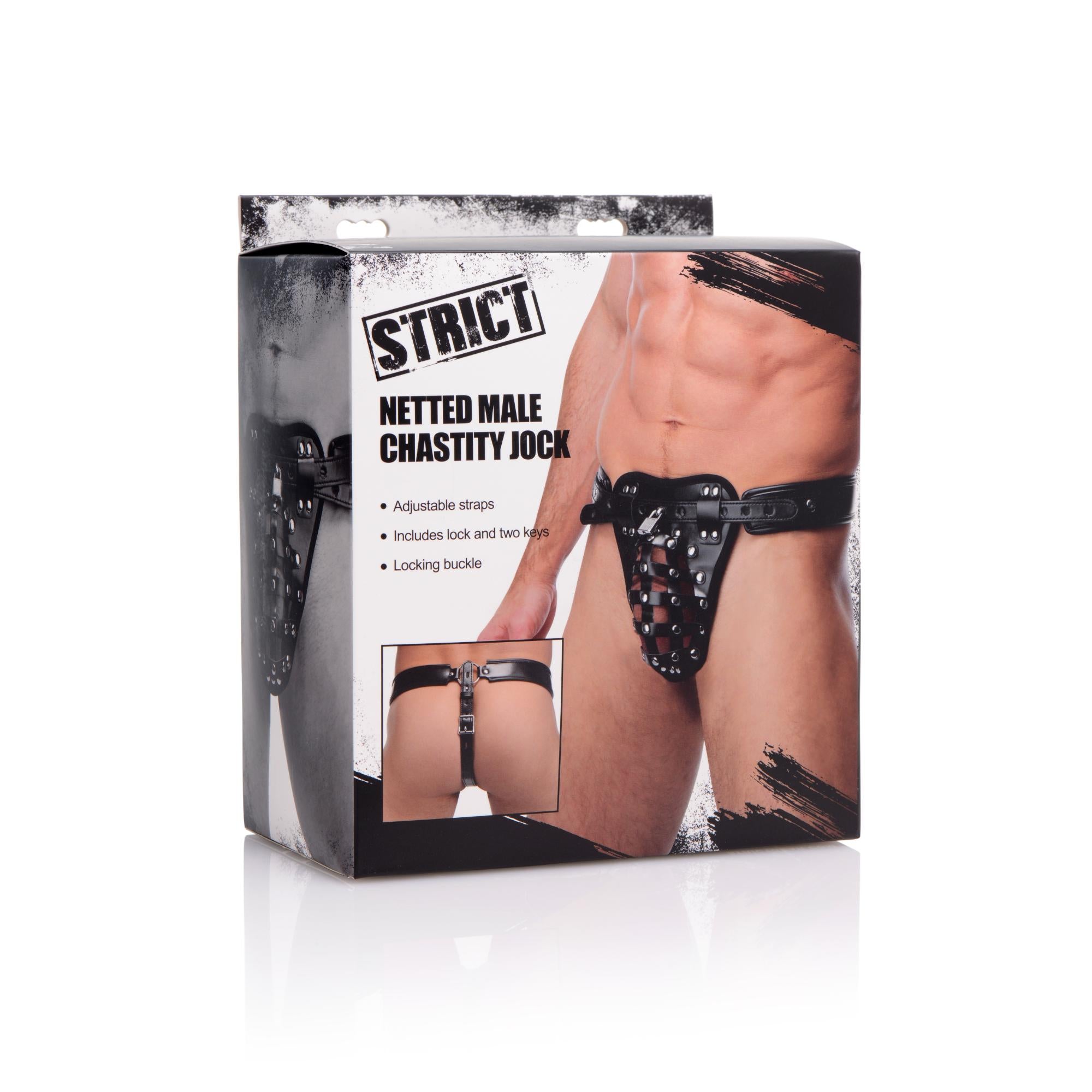 STRICT Safety Net Male Chastity Belt - Buy At Luxury Toy X - Free 3-Day Shipping