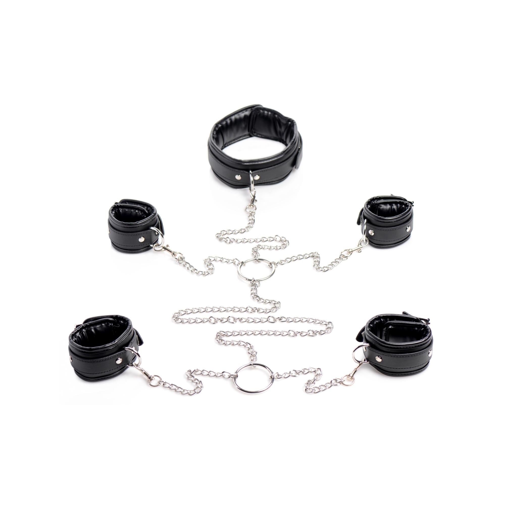 STRICT Slave Bondage Shackle Set - Buy At Luxury Toy X - Free 3-Day Shipping