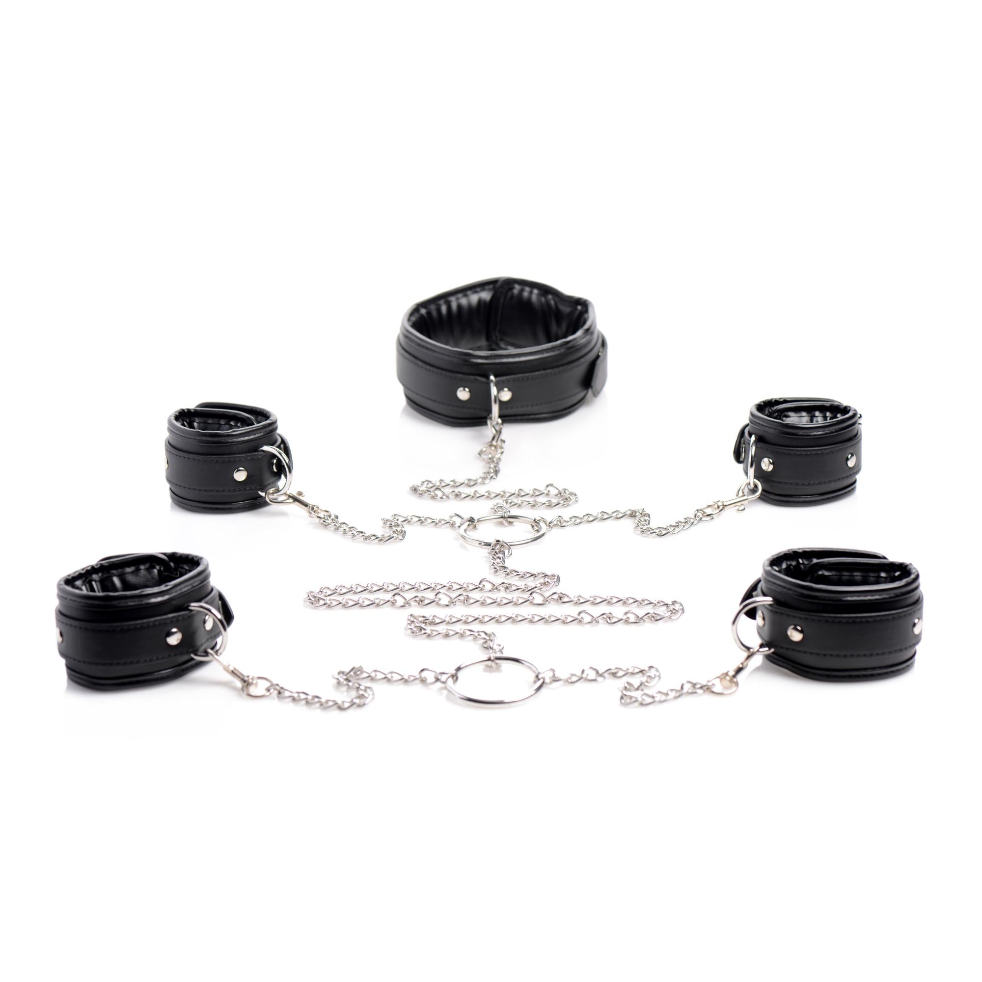 STRICT Slave Bondage Shackle Set - Buy At Luxury Toy X - Free 3-Day Shipping