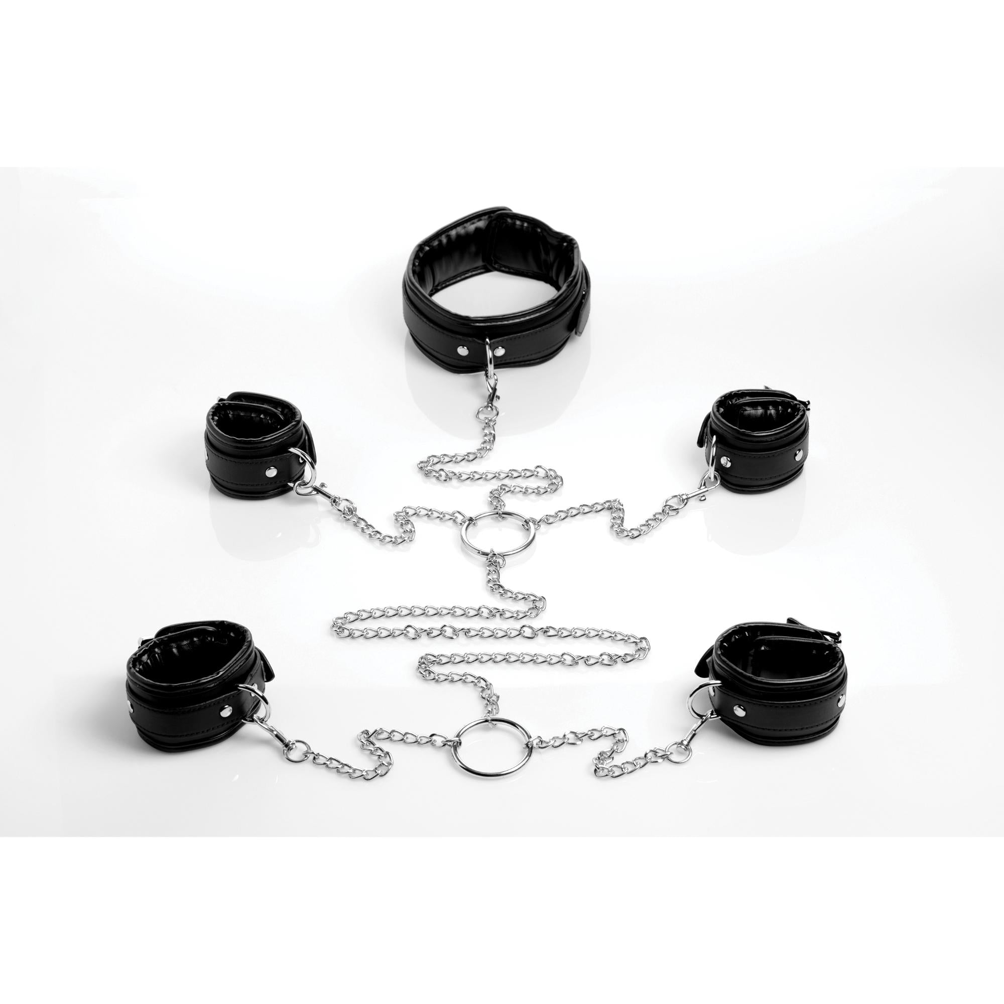 STRICT Slave Bondage Shackle Set - Buy At Luxury Toy X - Free 3-Day Shipping