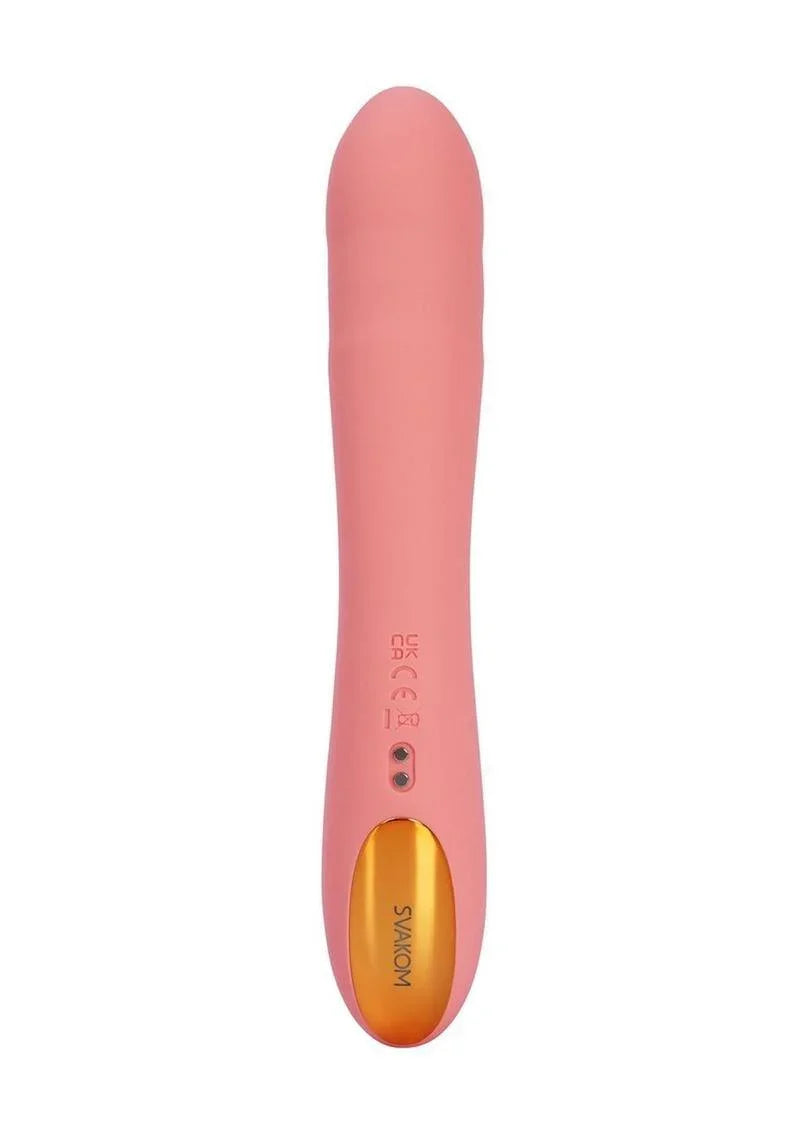 Svakom Ava Neo Rechargeable Silicone Vibrator with Remote Control - Buy At Luxury Toy X - Free 3-Day Shipping