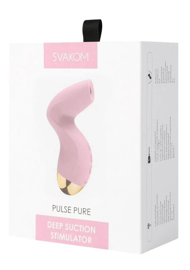Svakom Pulse Pure Silicone Clitoral Stimulator - Buy At Luxury Toy X - Free 3-Day Shipping