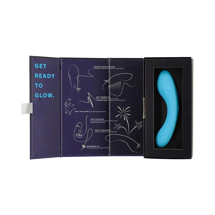 Swan Mini Swan Wand Rechargeable Silicone Glow in the Dark Massager - Buy At Luxury Toy X - Free 3-Day Shipping