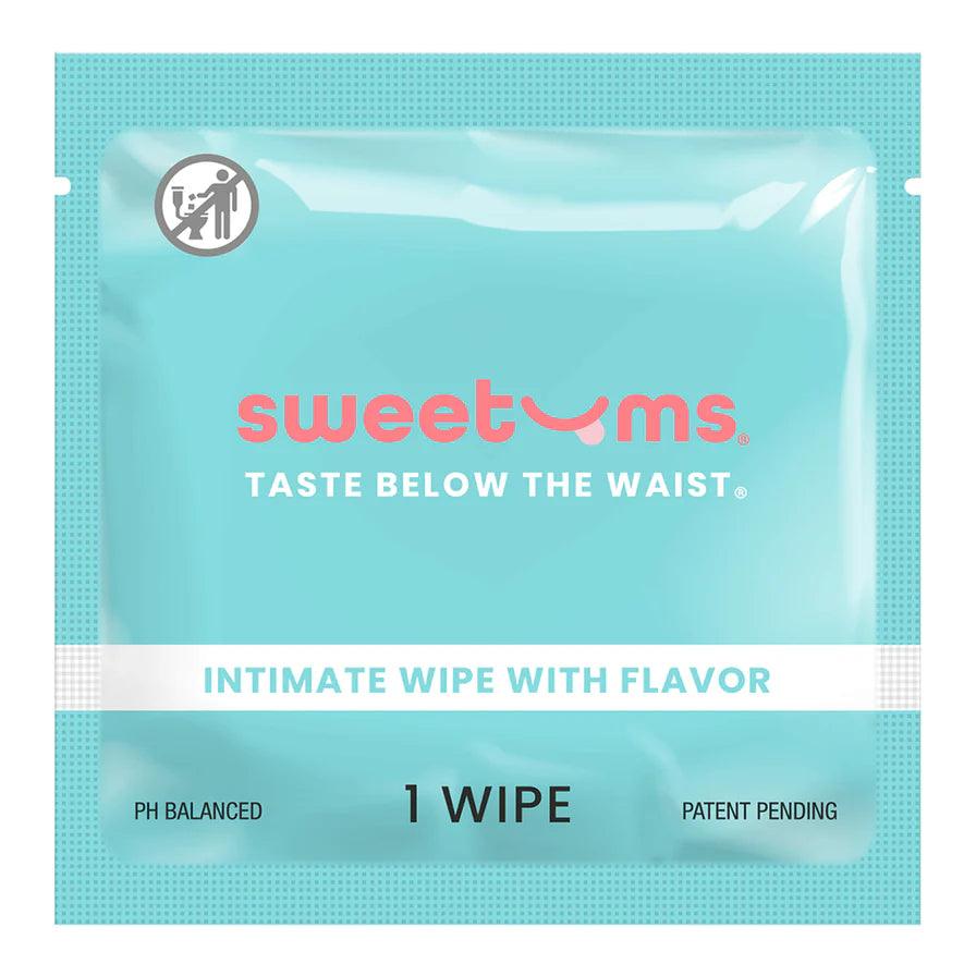 Sweetums Intimate Wipes Cinnamon Bun Flavor 10-Pack - Buy At Luxury Toy X - Free 3-Day Shipping