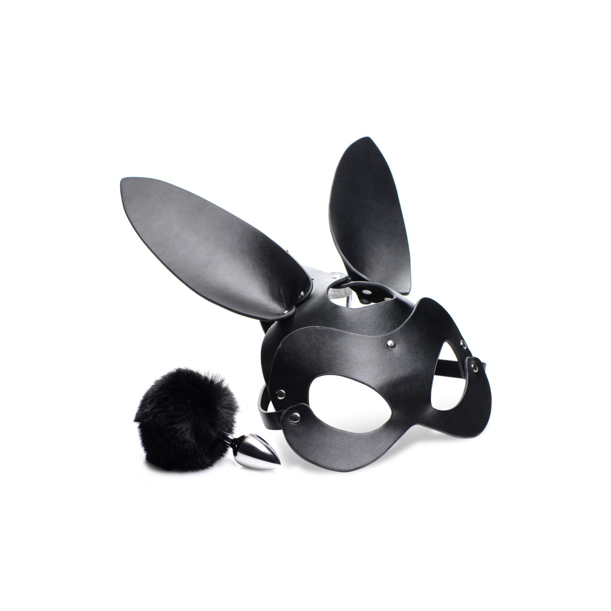 Tailz Bunny Tail Anal Plug and Mask Set - Buy At Luxury Toy X - Free 3-Day Shipping