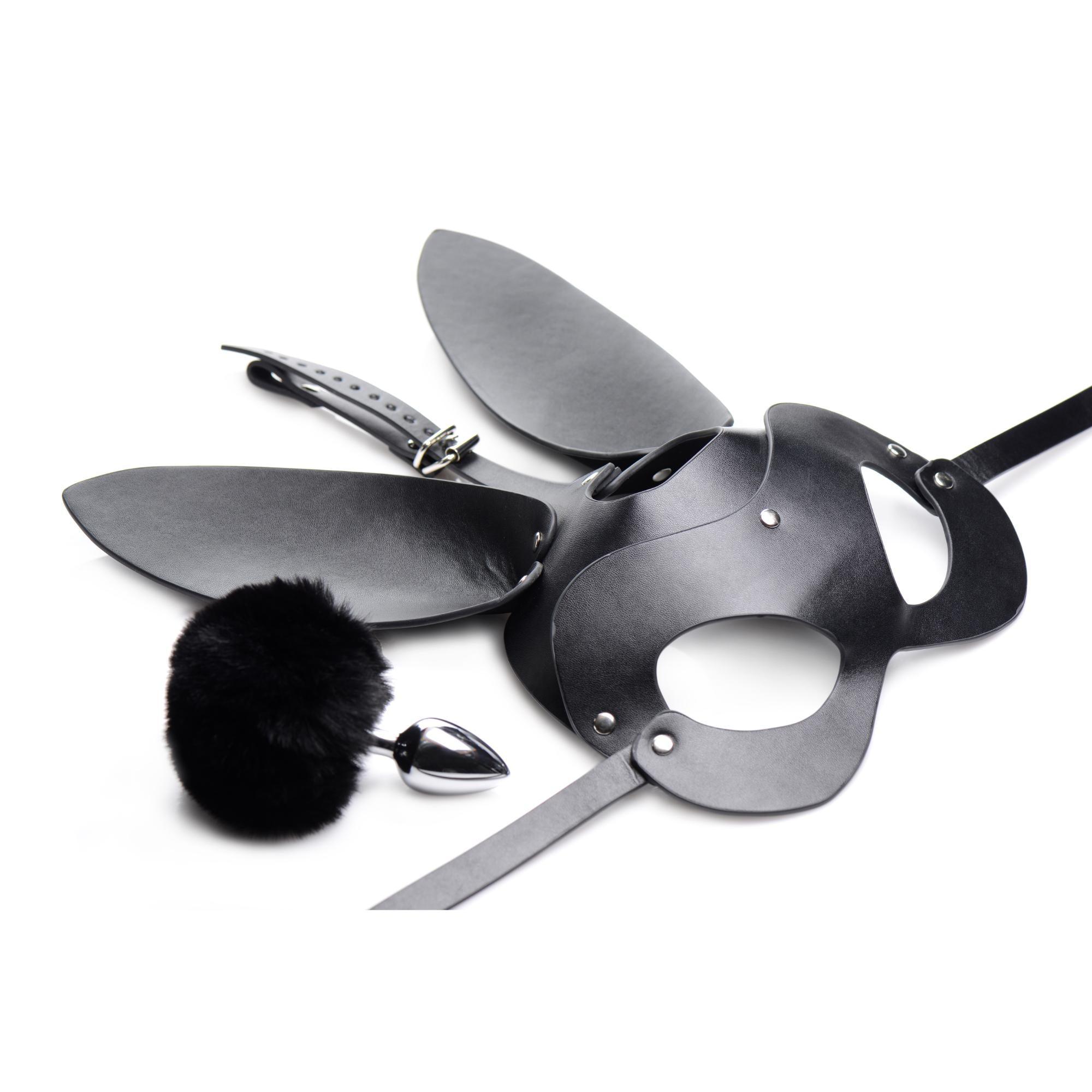 Tailz Bunny Tail Anal Plug and Mask Set - Buy At Luxury Toy X - Free 3-Day Shipping
