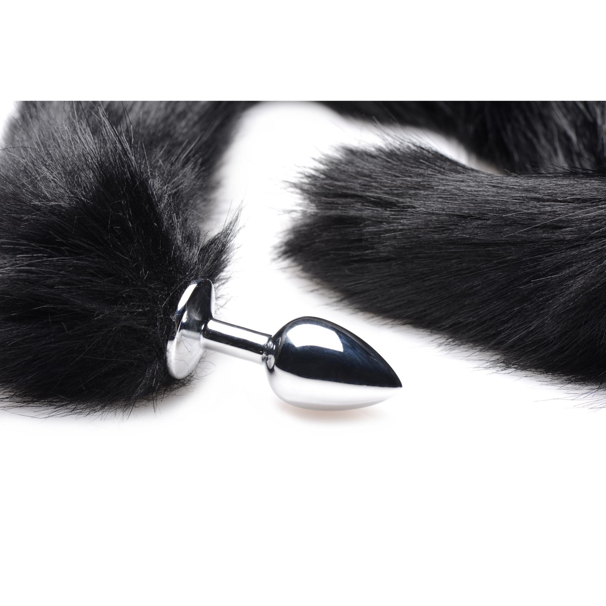 Tailz Extra Long Midnight Mink Tail - Buy At Luxury Toy X - Free 3-Day Shipping