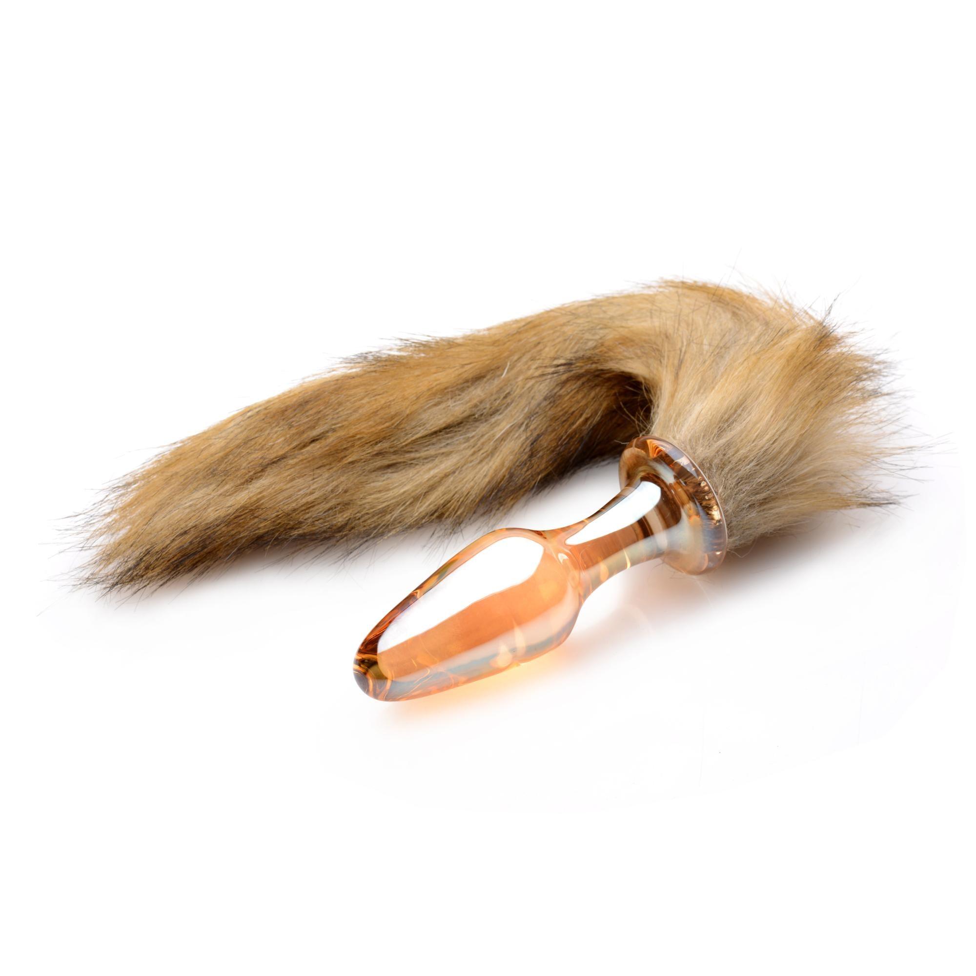 Tailz Fox Tail Glass Anal Plug - Buy At Luxury Toy X - Free 3-Day Shipping