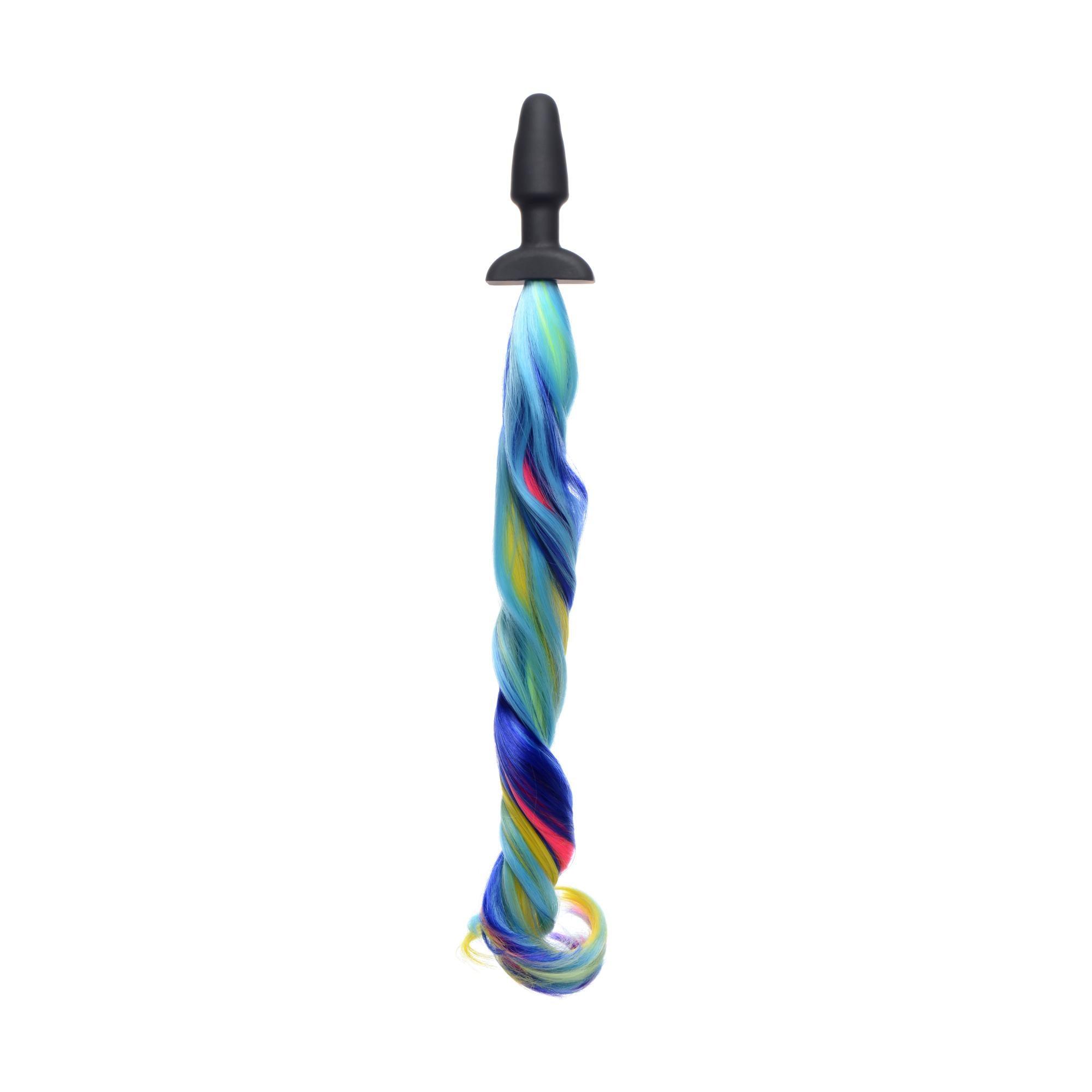 Tailz Rainbow Pony Tail Anal Plug - Buy At Luxury Toy X - Free 3-Day Shipping