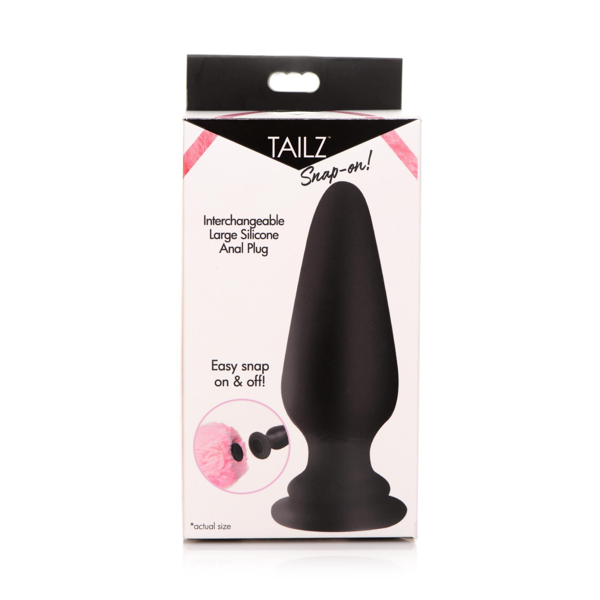 Tailz Snap-On Small Silicone Anal Plug - Buy At Luxury Toy X - Free 3-Day Shipping