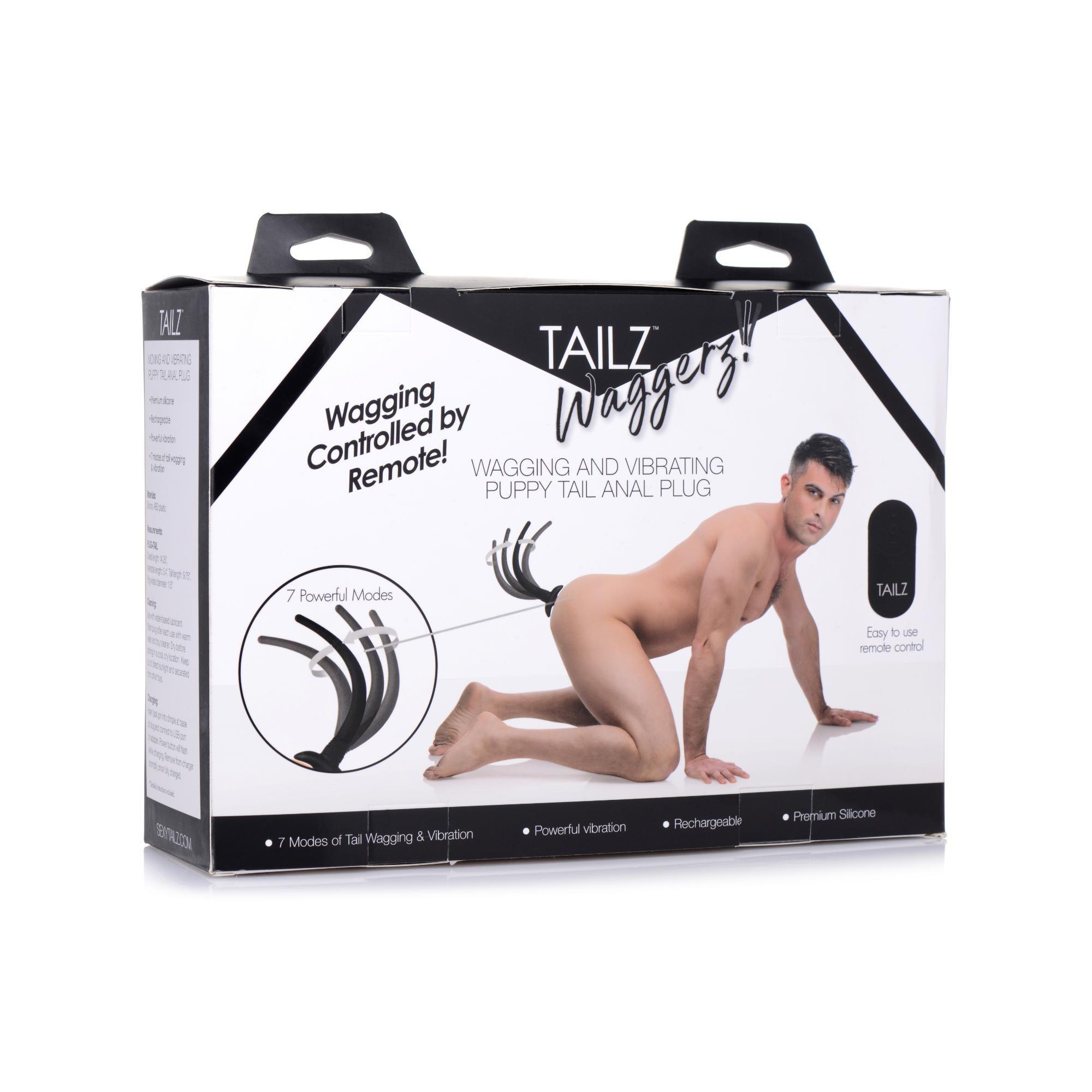 Tailz Waggerz Moving & Vibrating Puppy Tail - Buy At Luxury Toy X - Free 3-Day Shipping