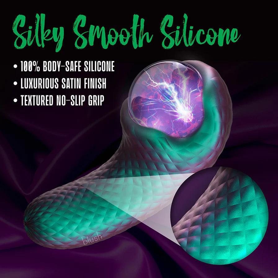Temptasia Enchanted Serpent Rechargeable Silicone Dual Vibrator - Buy At Luxury Toy X - Free 3-Day Shipping