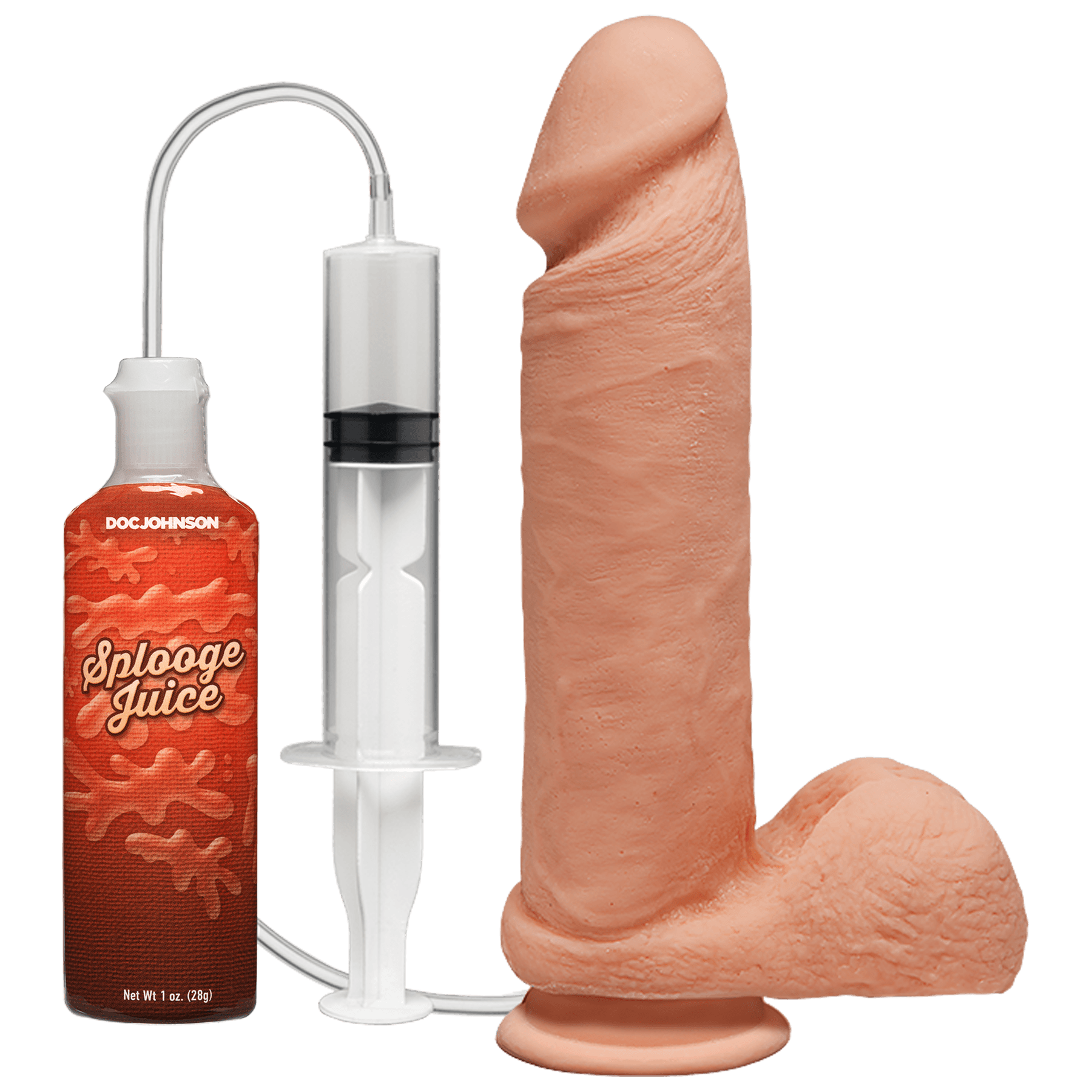 The D - Perfect D - Squirting 8 Inch With Balls - ULTRASKYN - Buy At Luxury Toy X - Free 3-Day Shipping