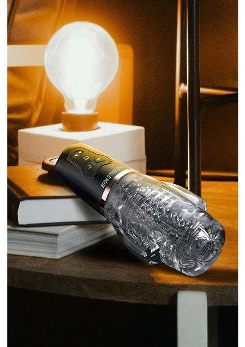 The Male Rose | Vibrating & Rotating Male Masturbator