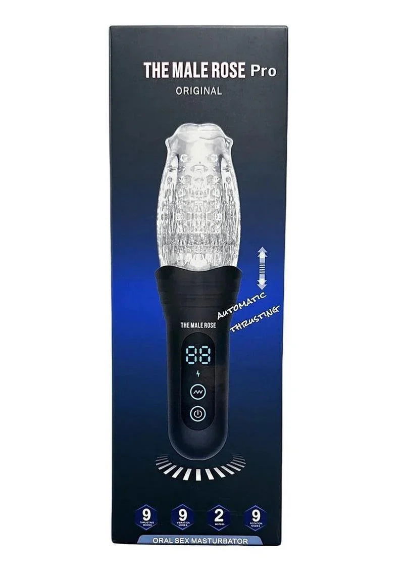 The Male Rose Pro Rechargeable Thrusting Rotating Masturbator The Male Rose Pro Rechargeable Thrusting Rotating Masturbator