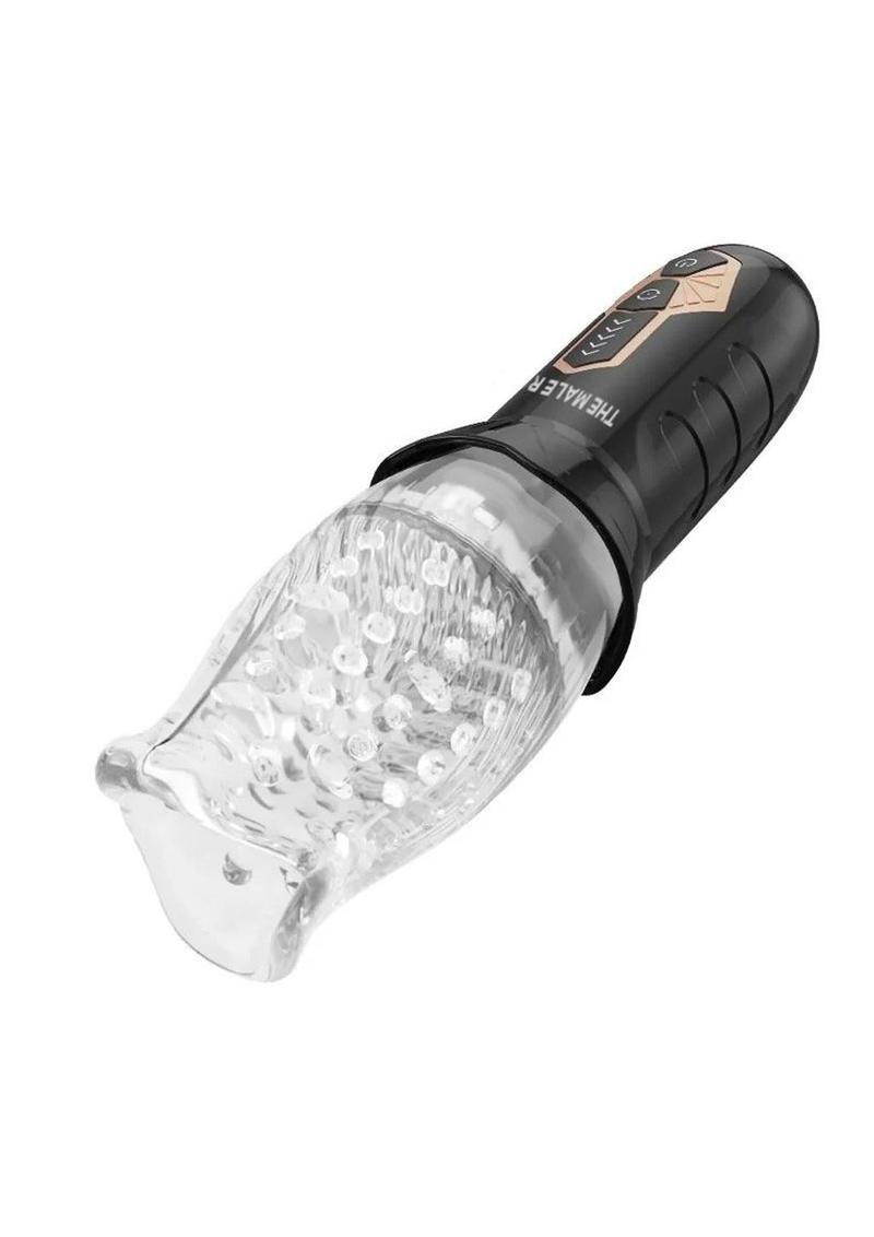 The Male Rose Rechargeable Rotating Masturbator - Buy At Luxury Toy X - Free 3-Day Shipping